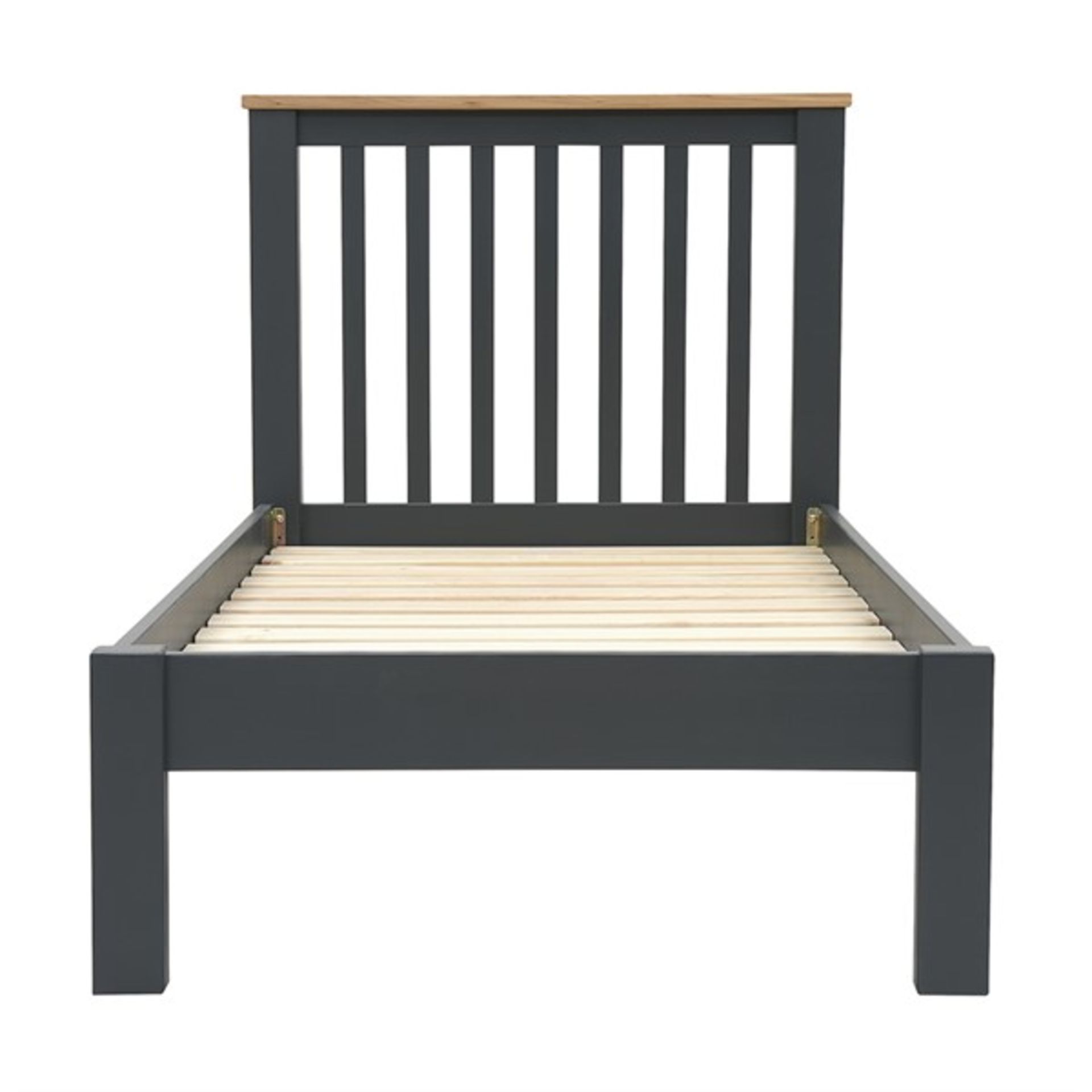 Cotswold Company Simply Cotswold Charcoal 3ft Single Bed RRP ?345.00Ideal for a guest room, this