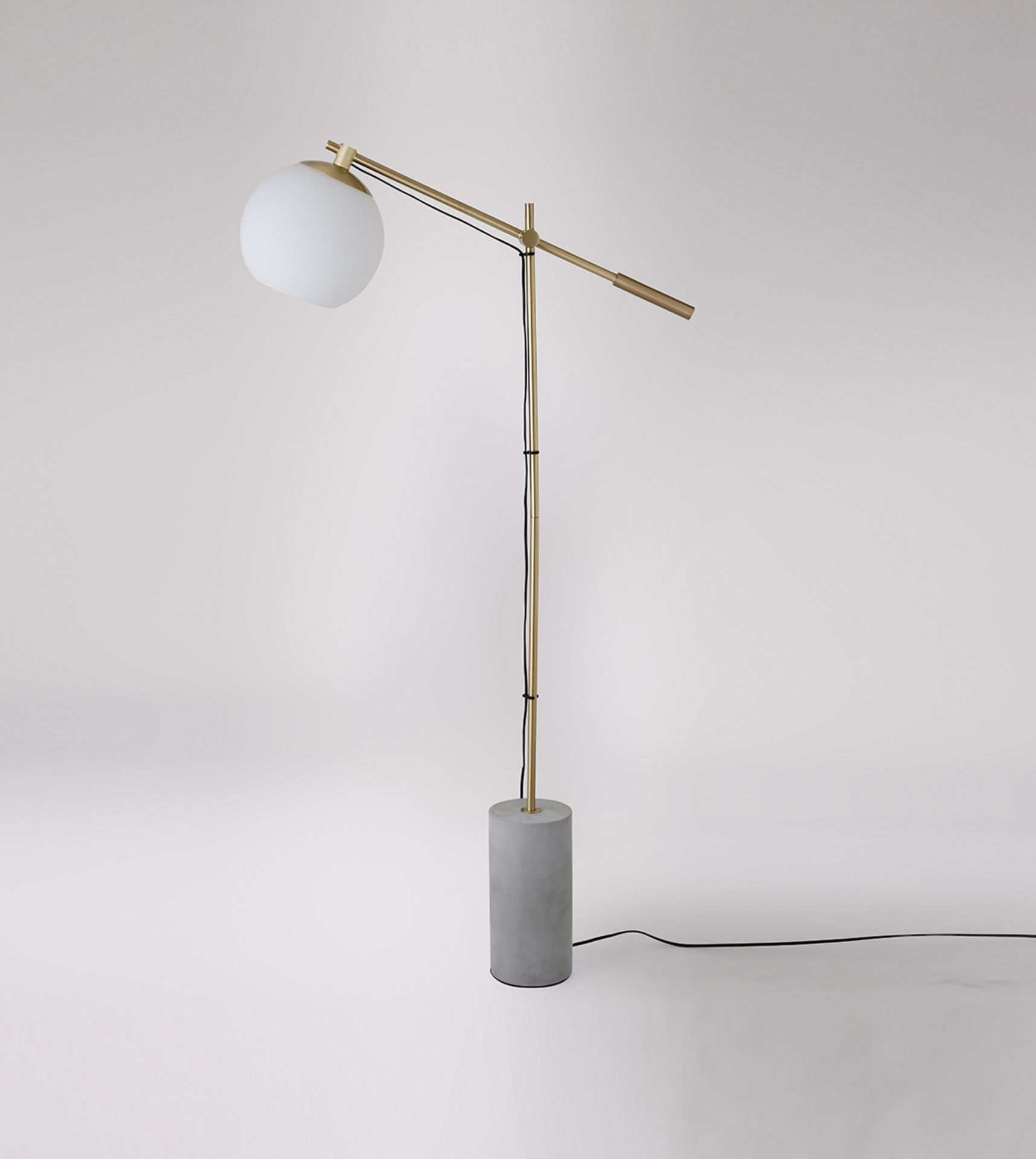 Shade for Swoon Rhe Floor Lamp Concrete and Brass RRP £199.00 - Image 2 of 2