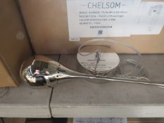 Chelsom - Single Chrome LED Pendent Light - Good Condition, No Packaging.