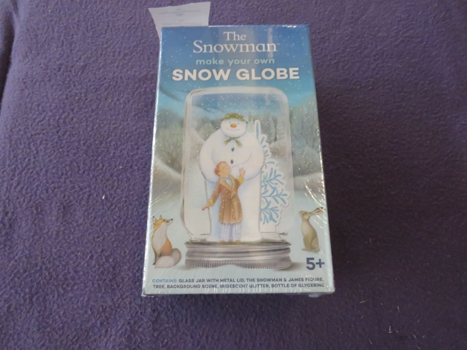5x The Snowman - Make Your Own Snowglobe - New & Boxed.