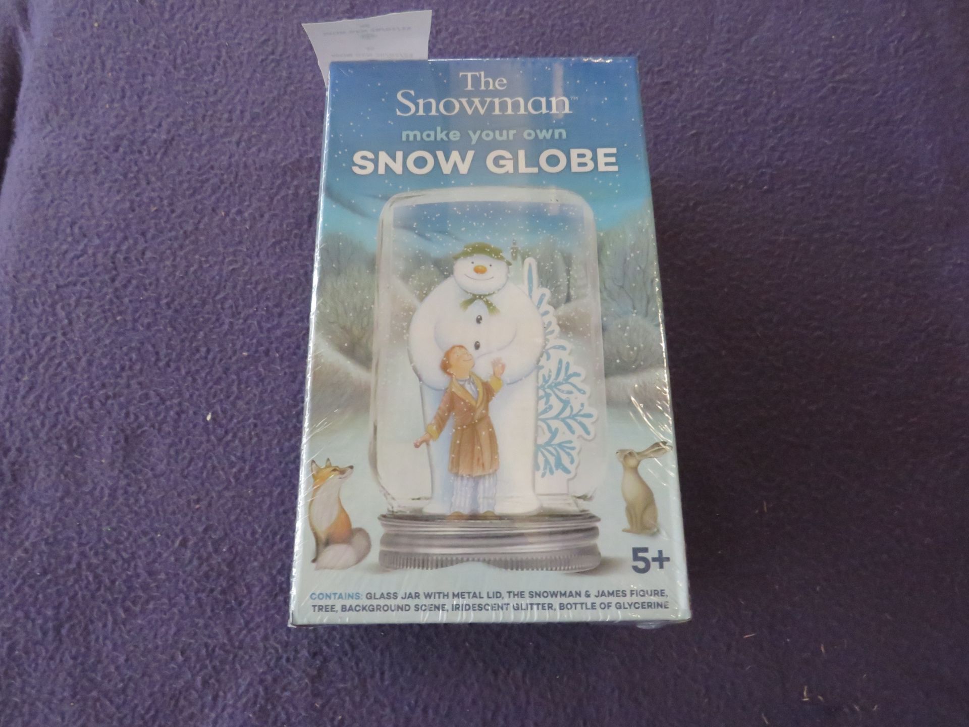 5x The Snowman - Make Your Own Snowglobe - New & Boxed.