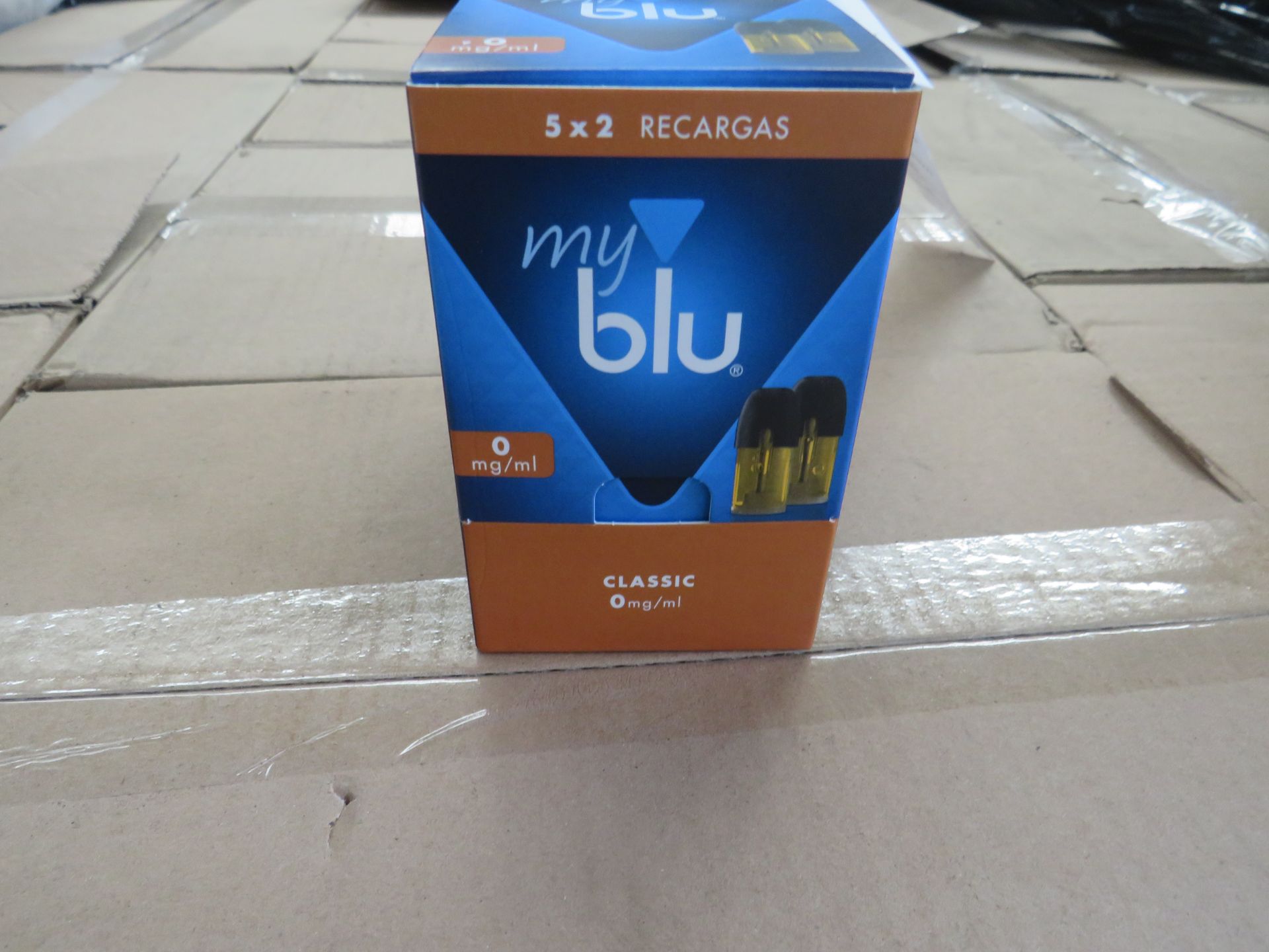 1X Box Containing : MyBlu Pod Pack - Tobacco Flavoured 0MG Nicotine - MyBlu Refills - BBD