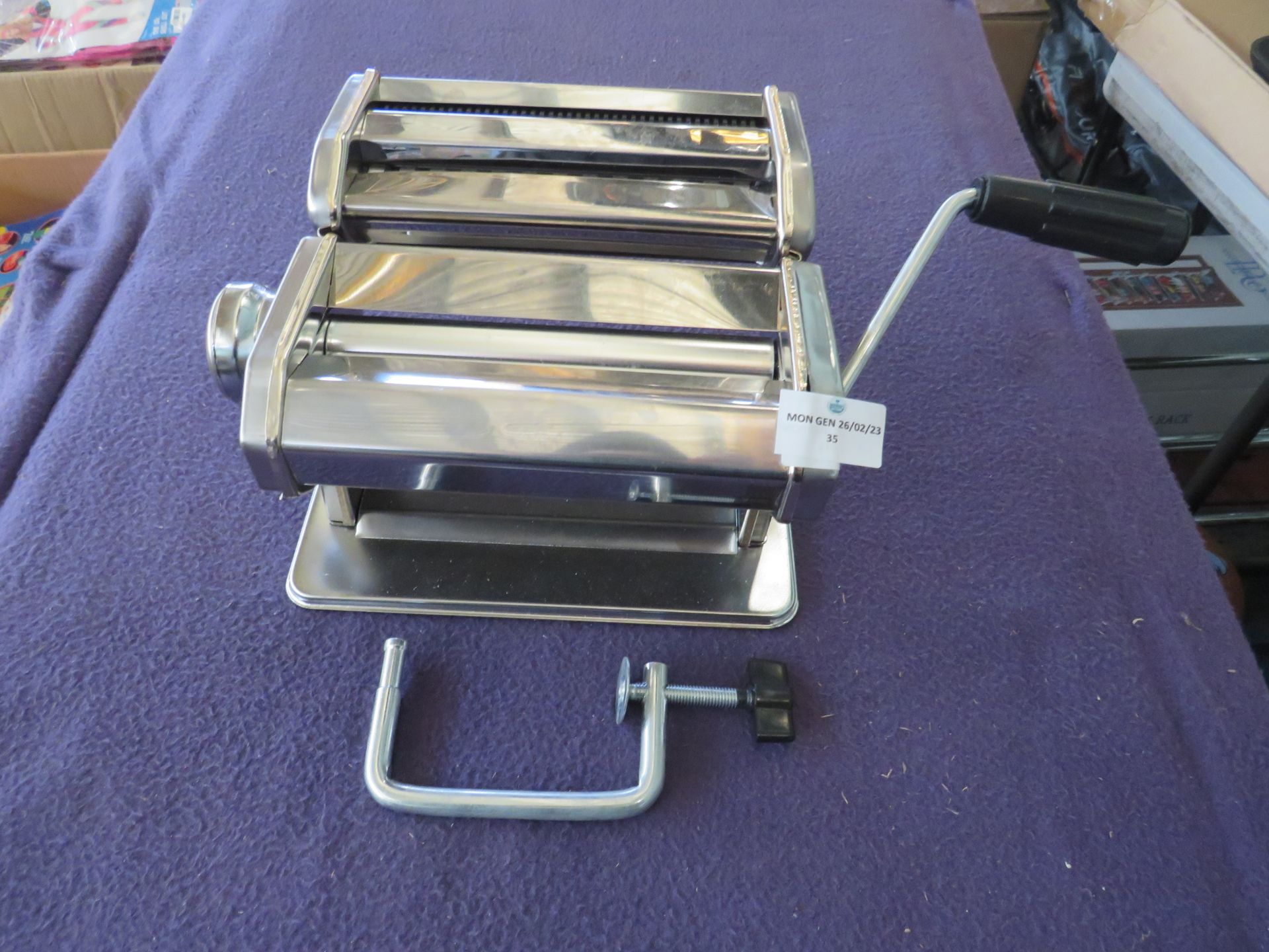 Stainless Steel Pasta Maker - No Packaging.