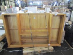 Upcyclers pallets of B.E.R furniture from Swoon, Oak Furniture land and more
