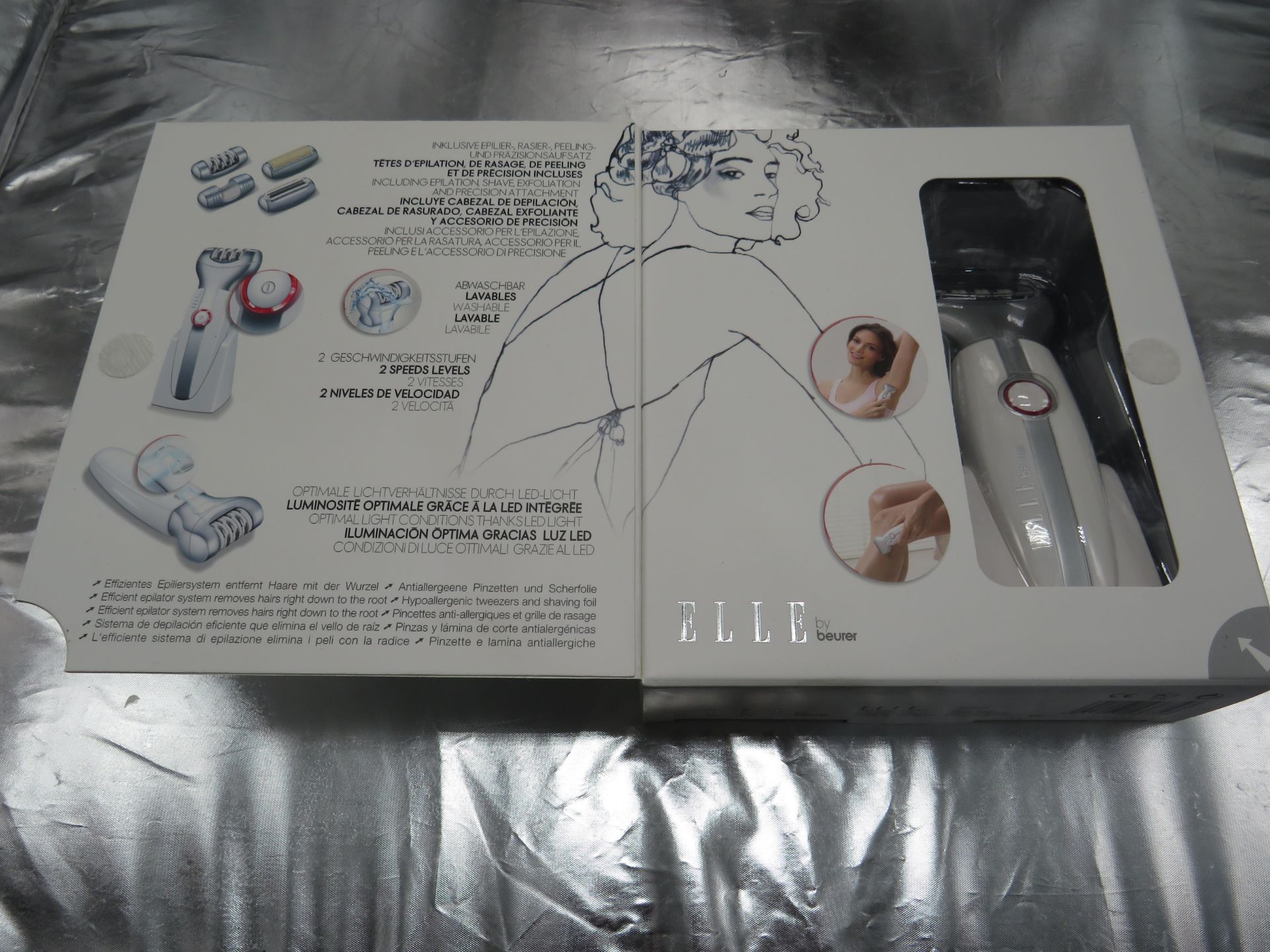 Elle By Beurer 3 in 1 epilator, new and boxed