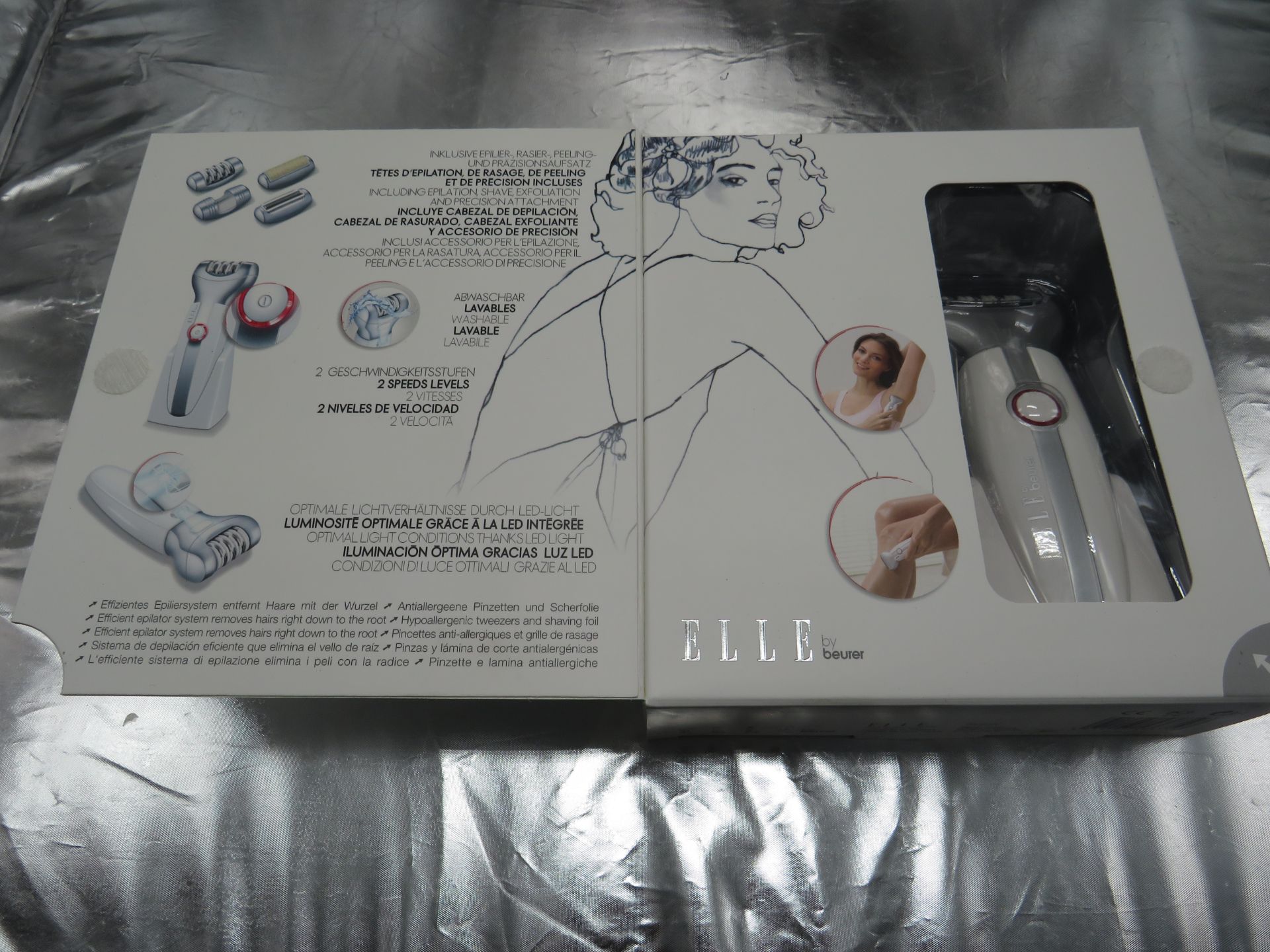 Elle By Beurer 3 in 1 epilator, new and boxed