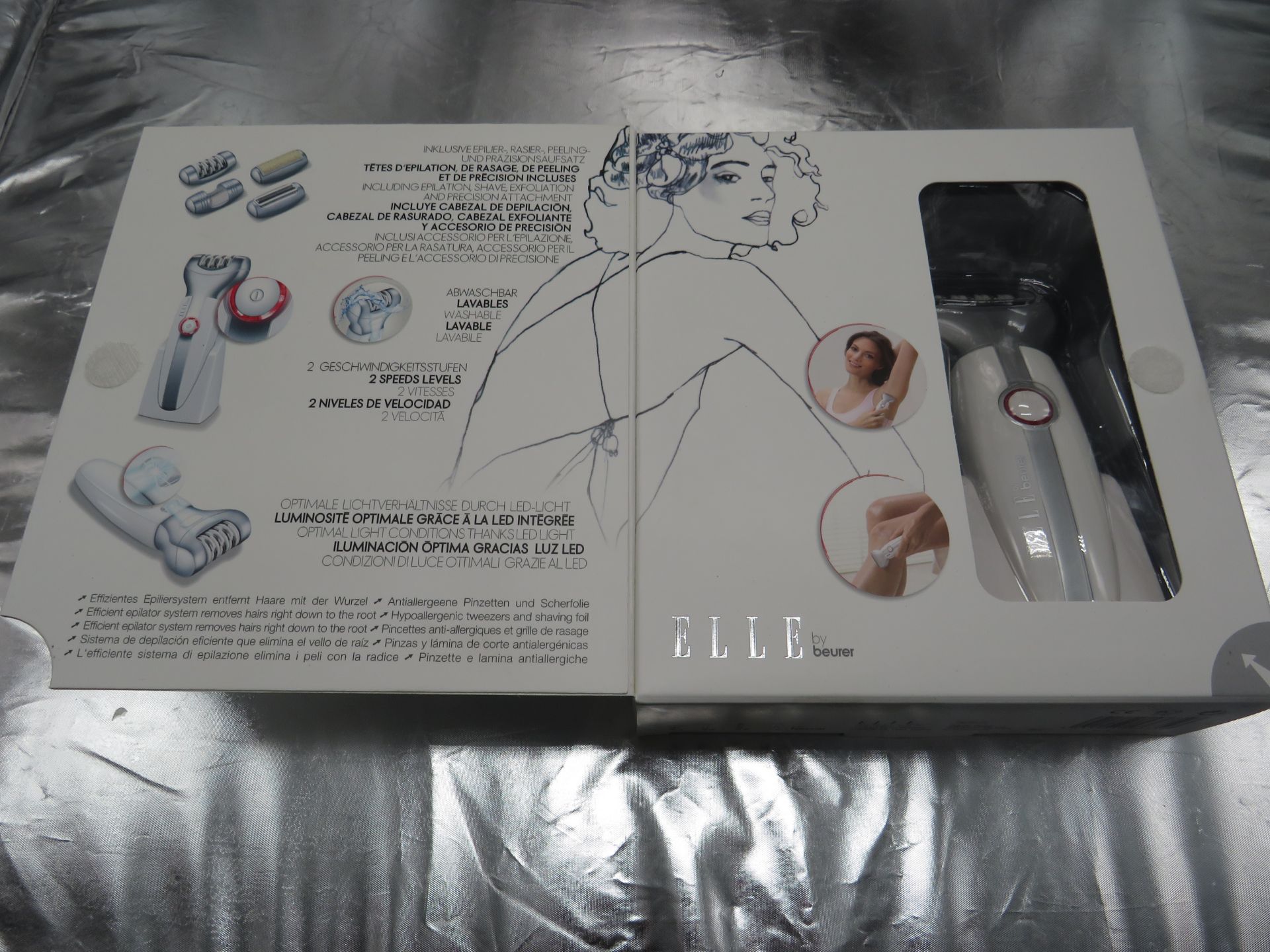 Elle By Beurer 3 in 1 epilator, new and boxed
