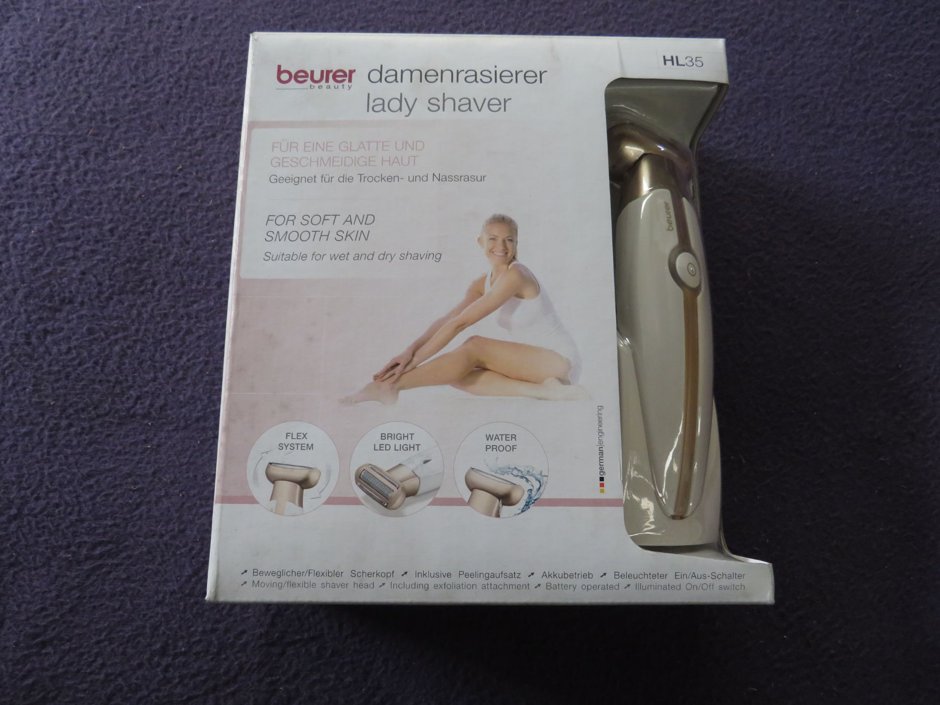 Beurer Beauty - Lady Shaver HL35 - New & Boxed.