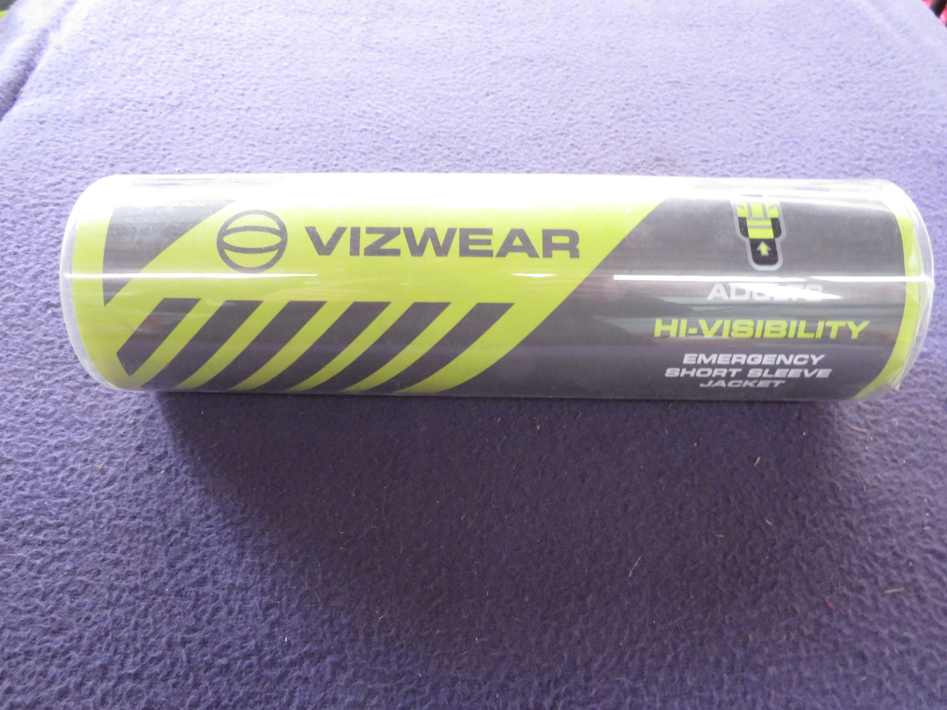 Vizwear - Adult Hi-Visibility Vest - New & Packaged.