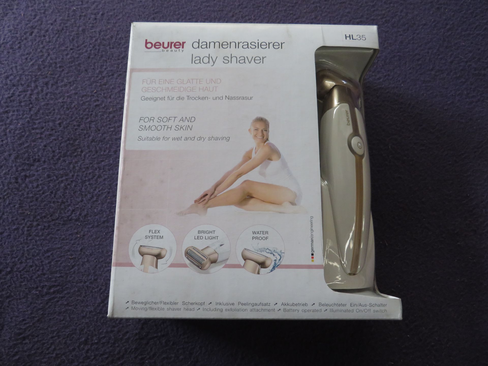 Beurer Beauty - Lady Shaver HL35 - New & Boxed.