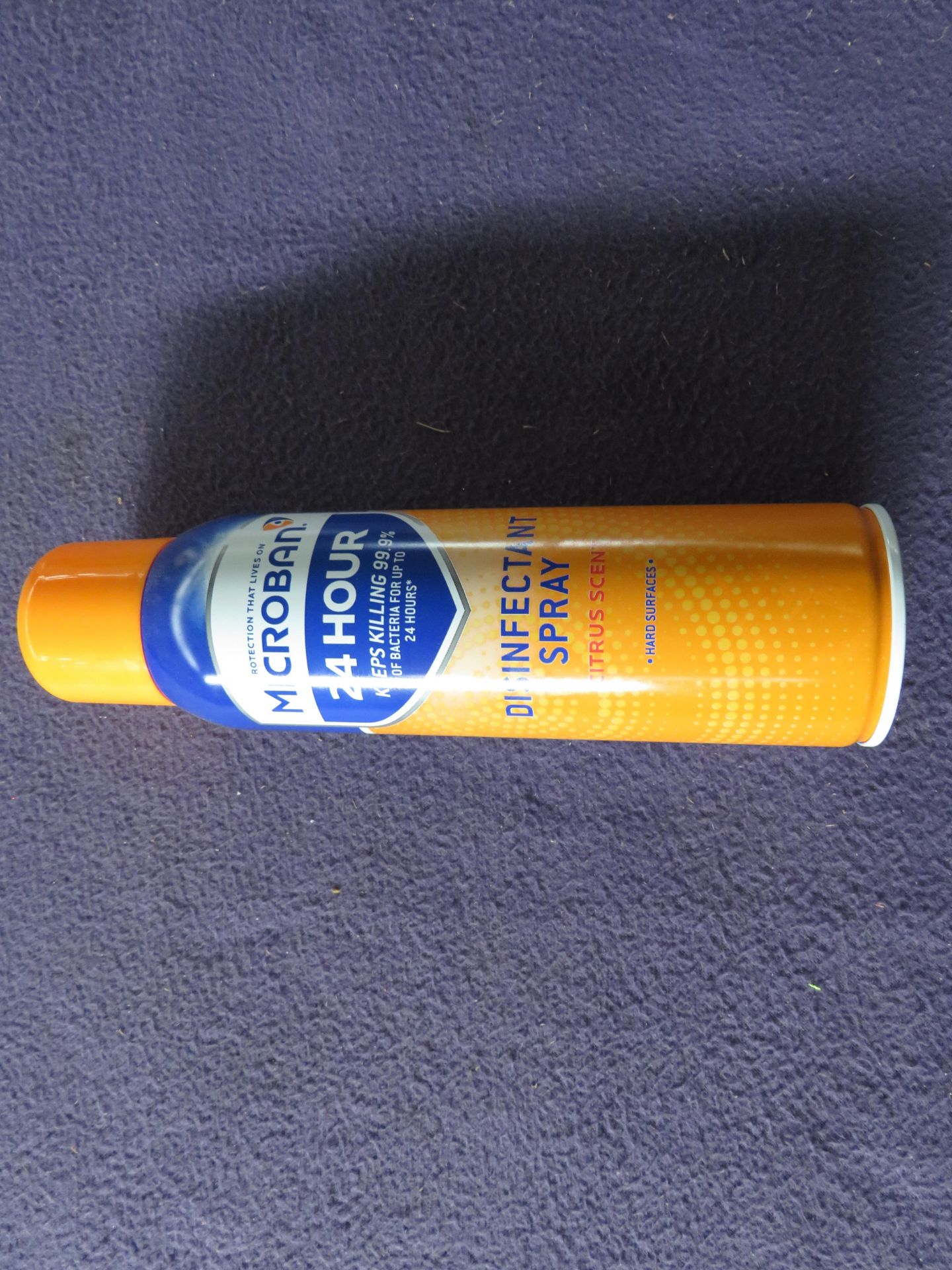 32x Microban - Disinfectant Spray Citrus Scent - 400ml - Unused & Boxed. RRP ?3.00 Per Can.