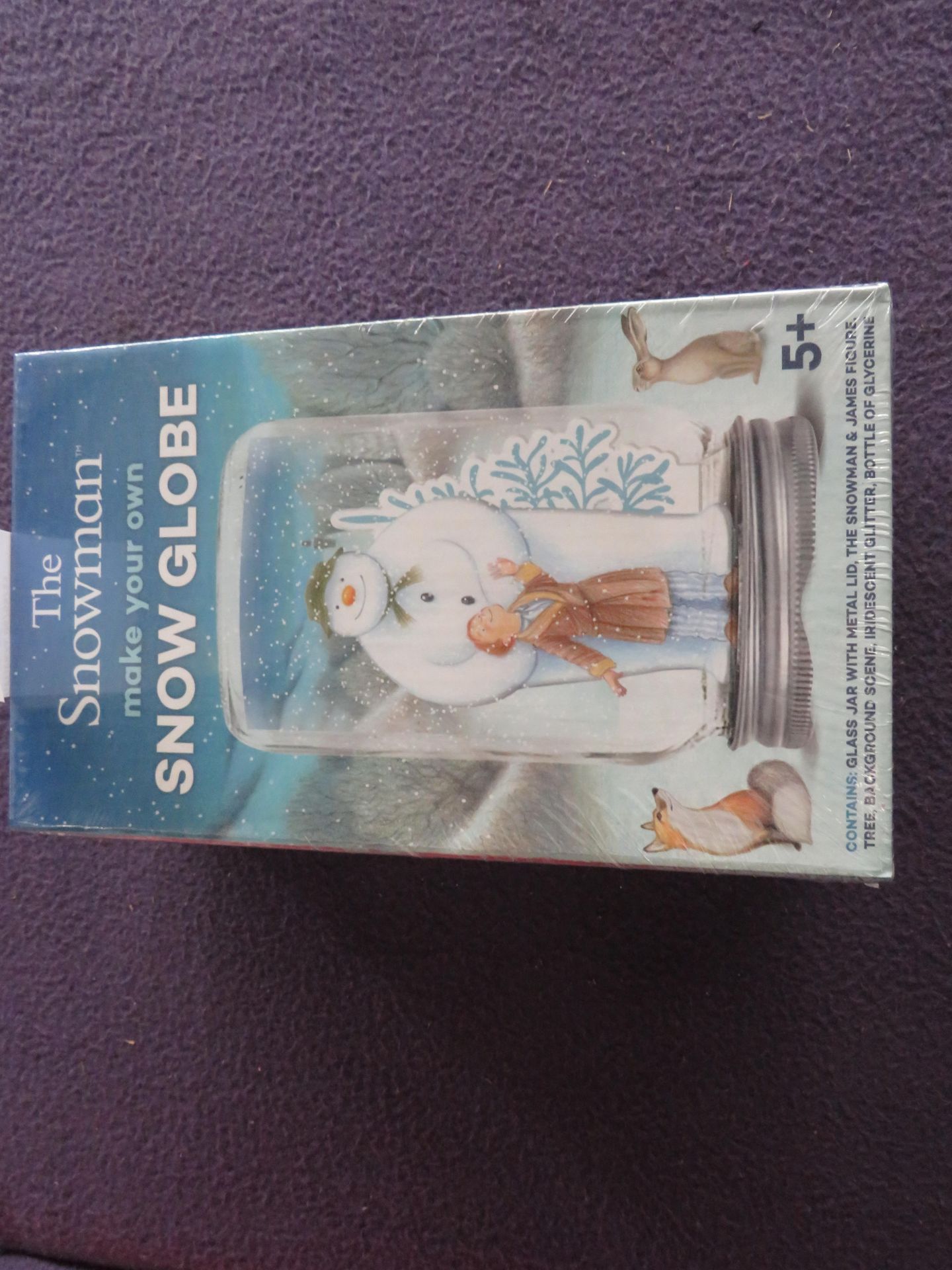 10x The Snowman - Make Your Own Snowglobe - New & Boxed.