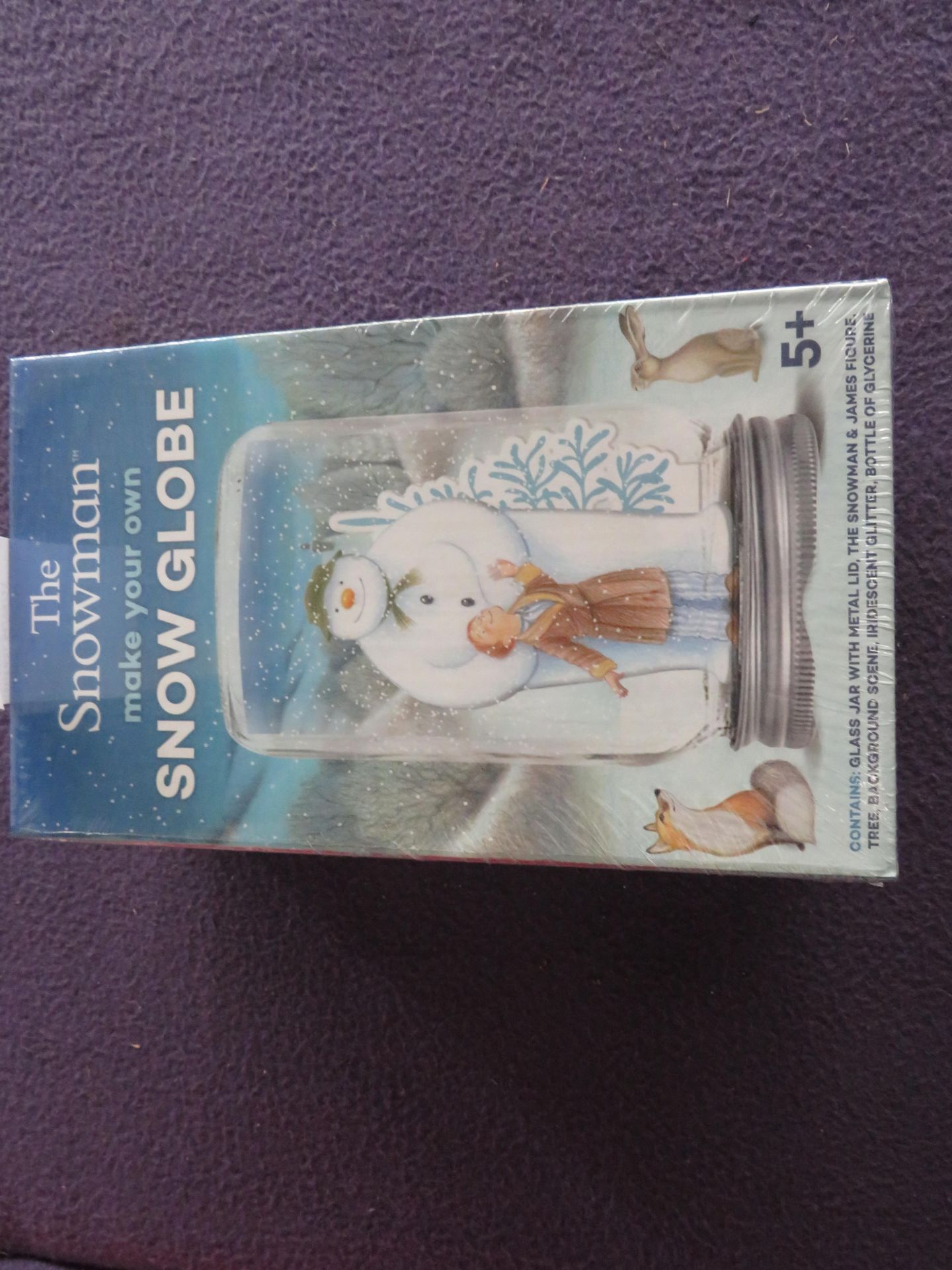 10x The Snowman - Make Your Own Snowglobe - New & Boxed.