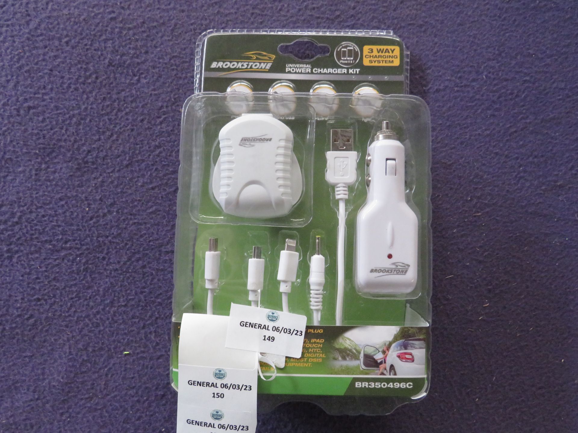 Brookestone - Universal Power Charger Kit - Unused & Packaged.