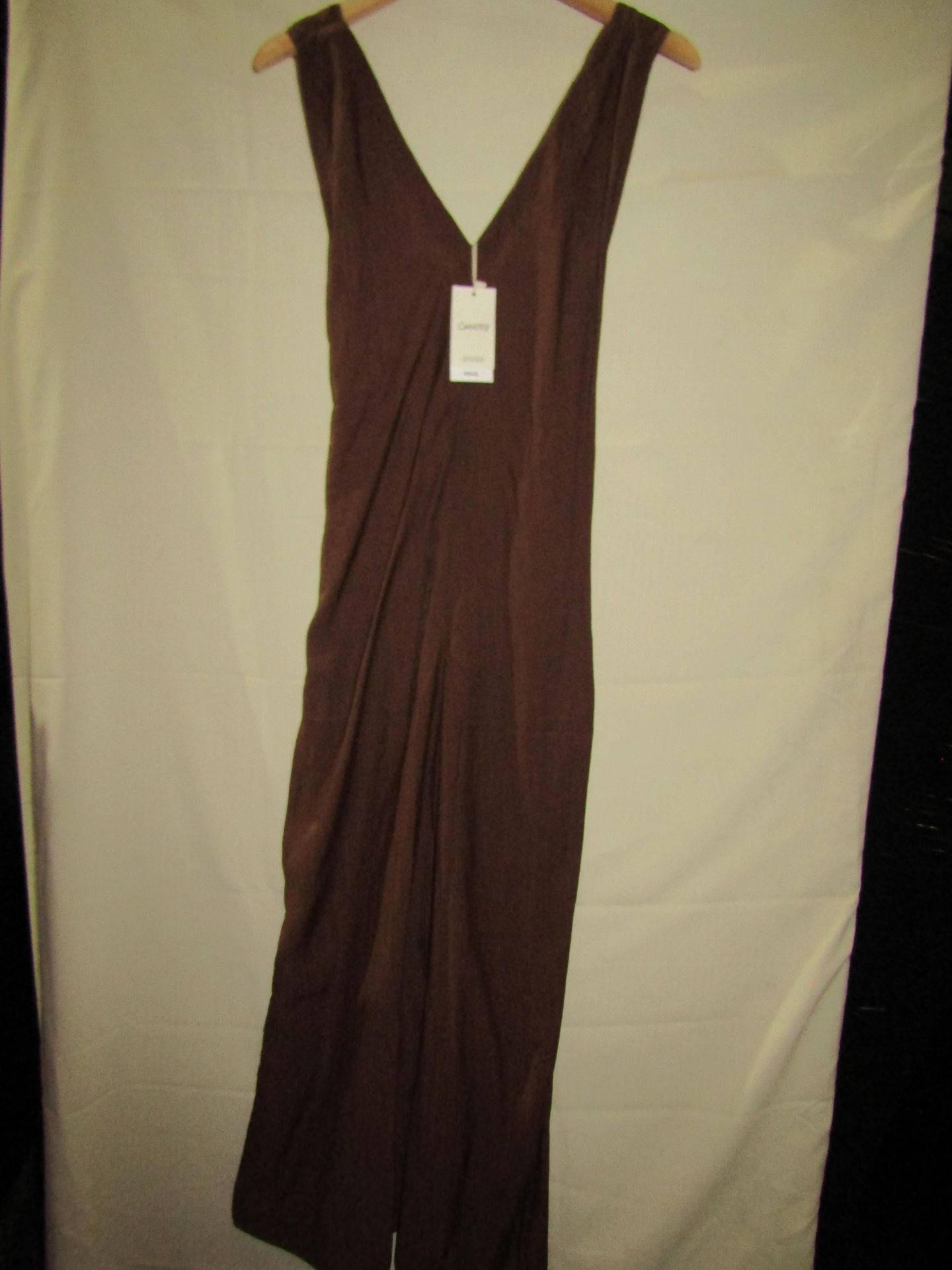 Mango Jumpsuit Brown Size M New With Tags