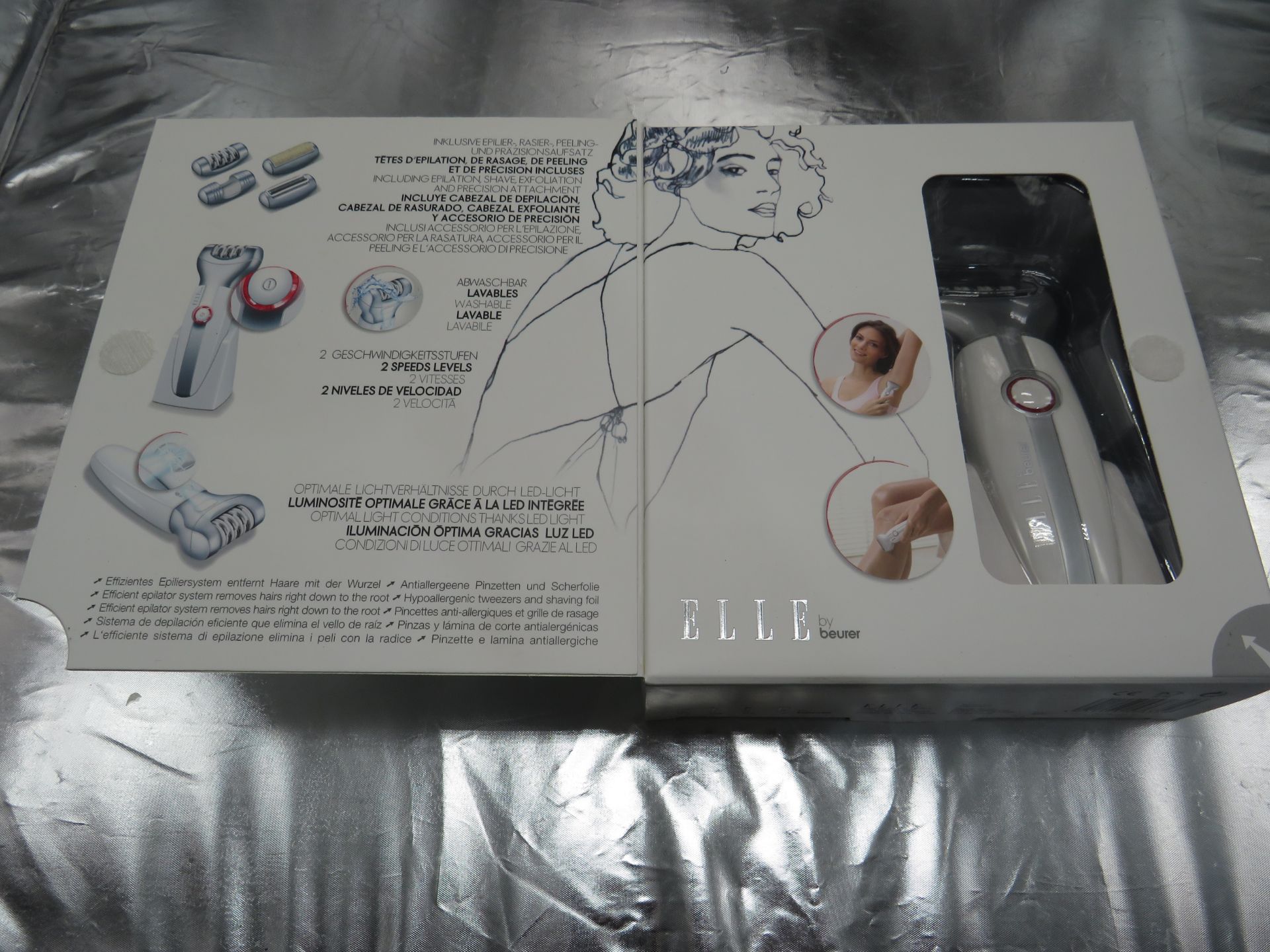 Elle By Beurer 3 in 1 epilator, new and boxed