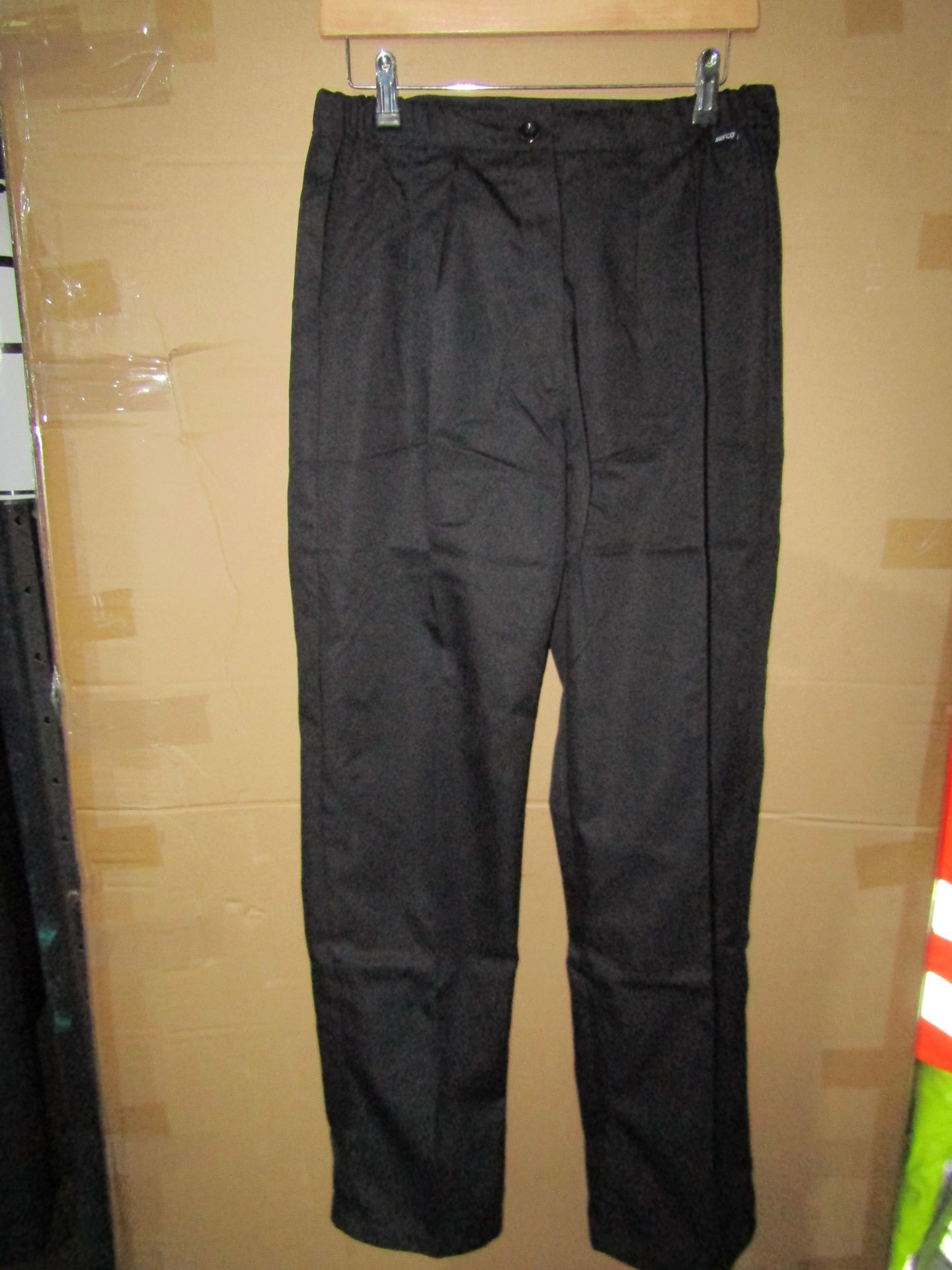 Serco - Ladies poly-cotton Trousers - Black - Size 14 Tall - New & Packaged.