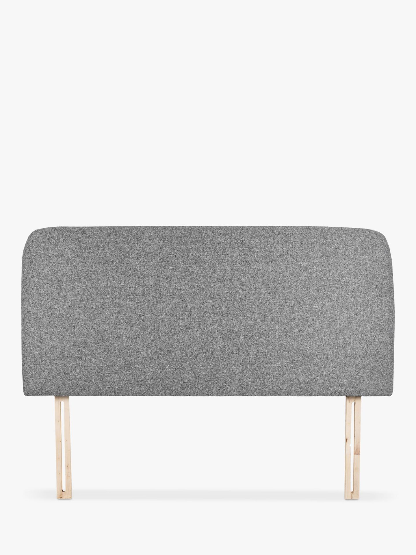 John Lewis Anyday Bonn Upholstered Headboard King Size Saga Grey RRP ??119.00The Bonn headboard is