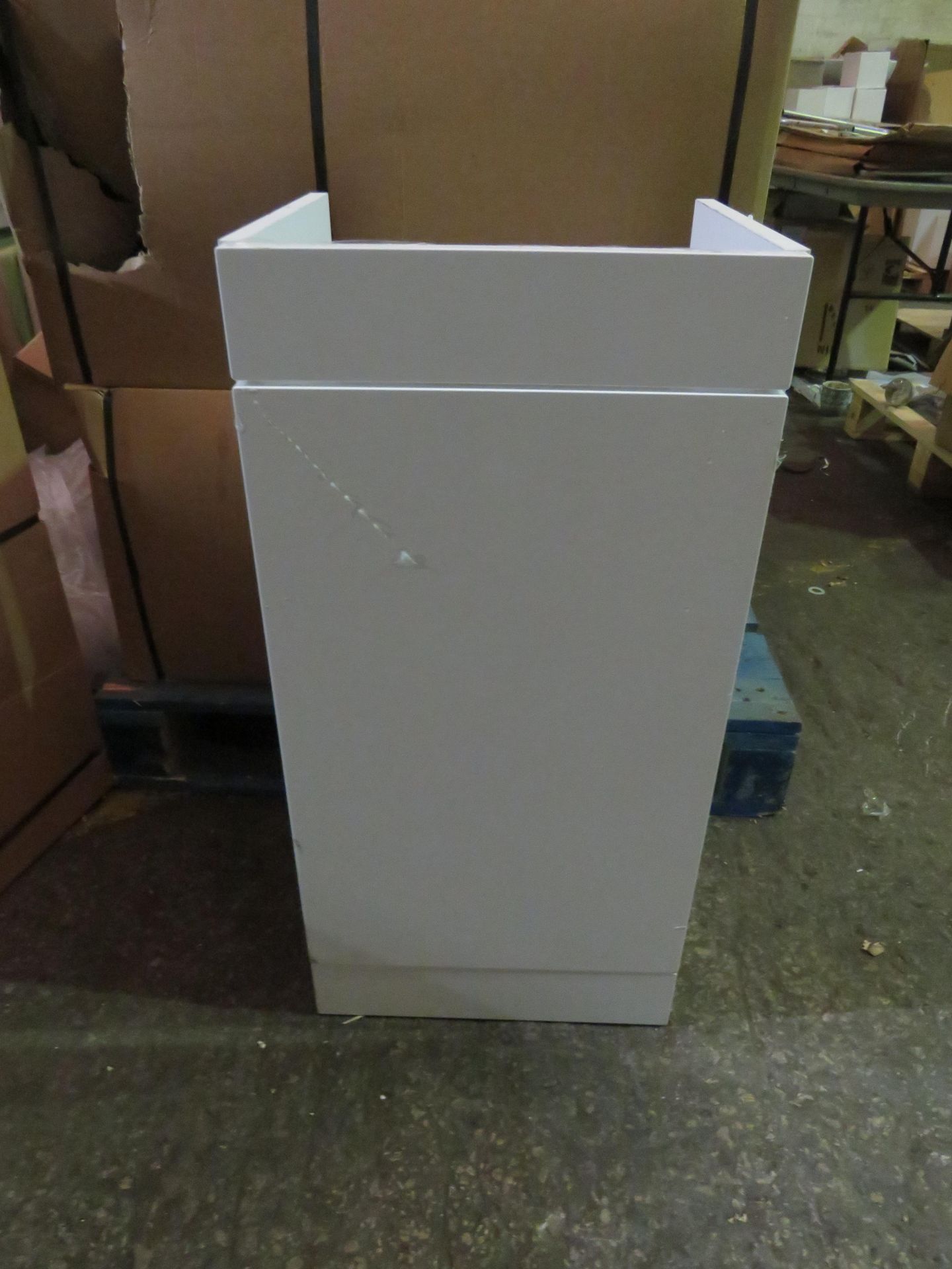 1x Pallet Containing 8x Roca - Gloss White 1-Door 400 Unit - New & Boxed. - Image 2 of 2
