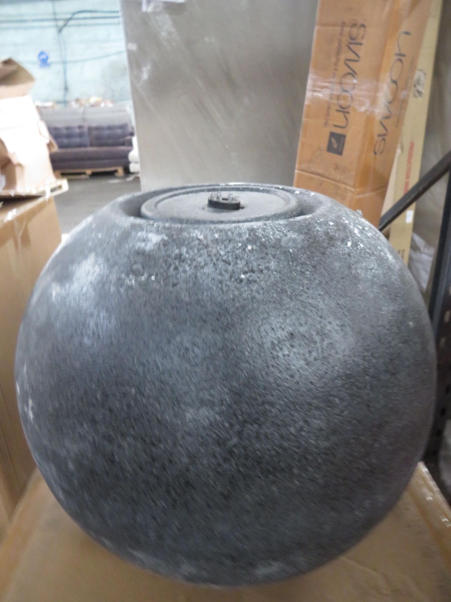 Cox & Cox Sphere Water Feature RRP Â£150.00 SKU COX-AP-1528113-BER PID COX-AP-00276 An attractive