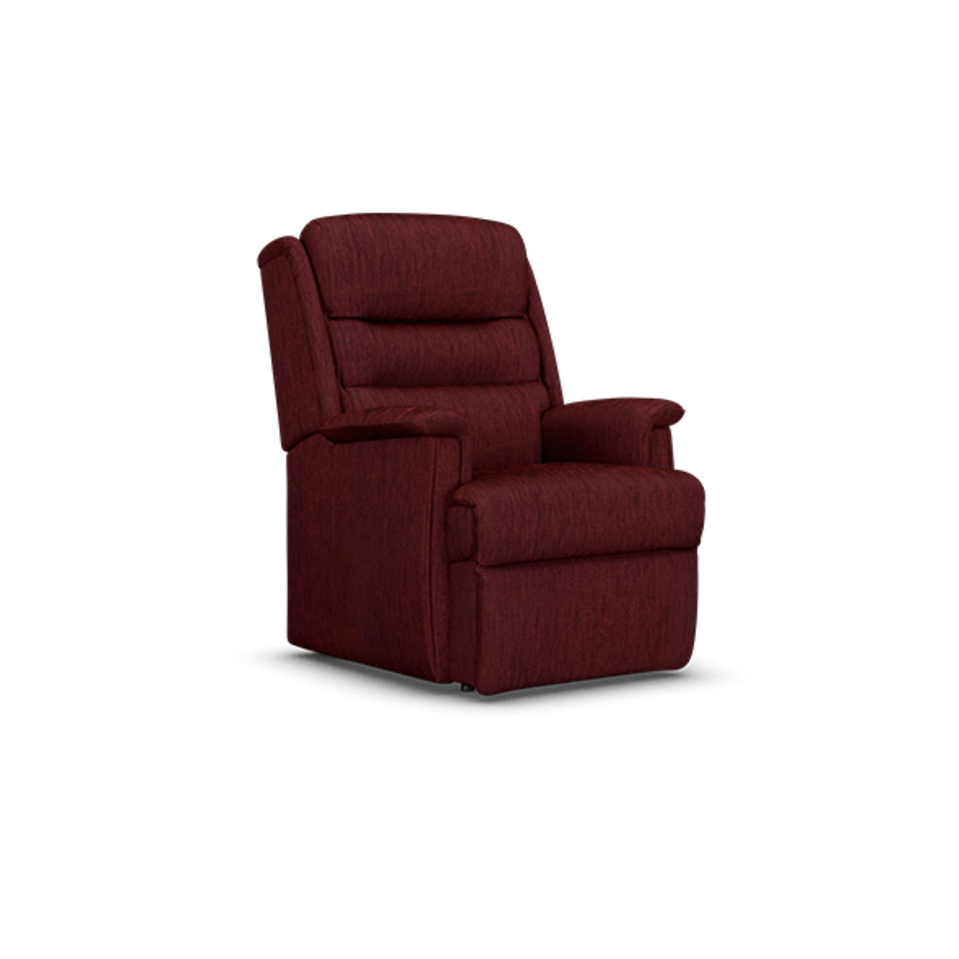 HSL Aysgarth Nevada Red Leather & Oak Armchair - RRP ?2060 SKU HSL-APM-FT010297696222LEA4-BC91 PID - Image 2 of 5