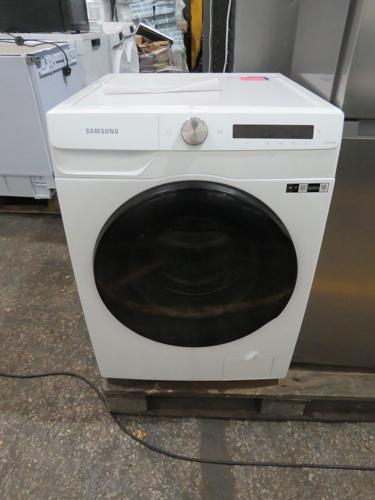 Samsung Model: WD90T534DBW/S1 9KG Washer Dryer, White - Tested Working.