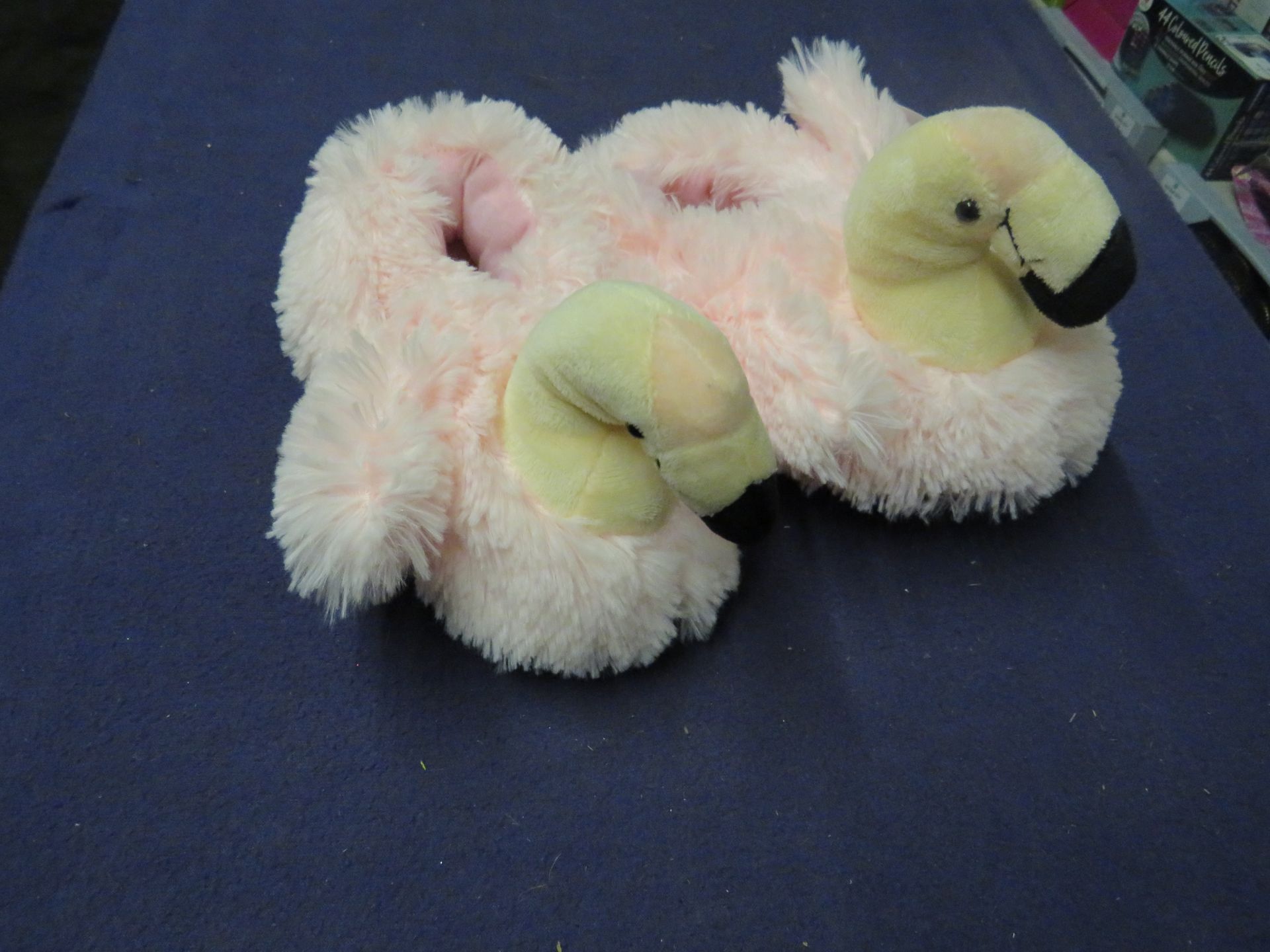 AddCore - Childrens Flamingo Slippers - Size 11/3 - Unused & Packaged.