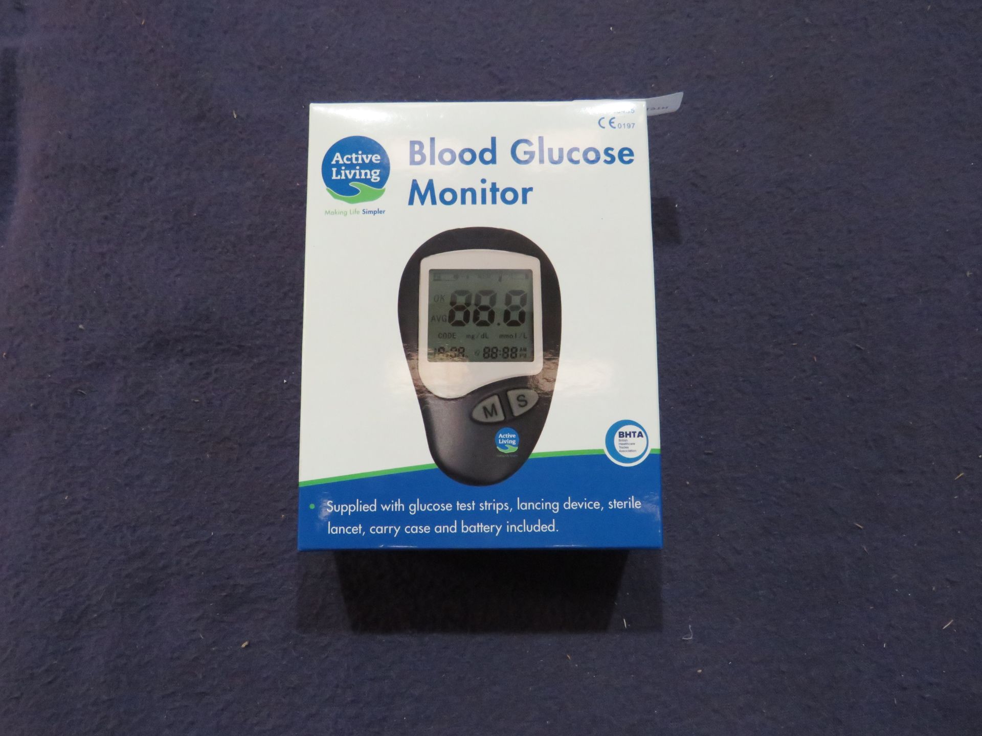 Active Living - Blood Glucose Monitor - Unused & Boxed.