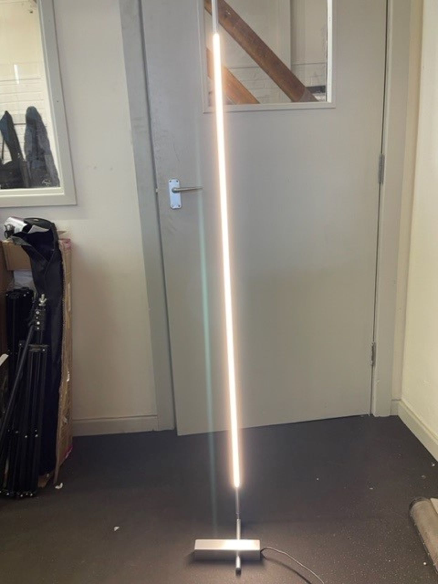 Heals Saber LED Floor Light Silver RRP 199.00 tested working see image Saber LED Floor Lamp - The