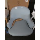 Heals Elgin Chair Pale Blue RRP 1199.00 A perfectly proportioned accent chair, the Elgin resonates