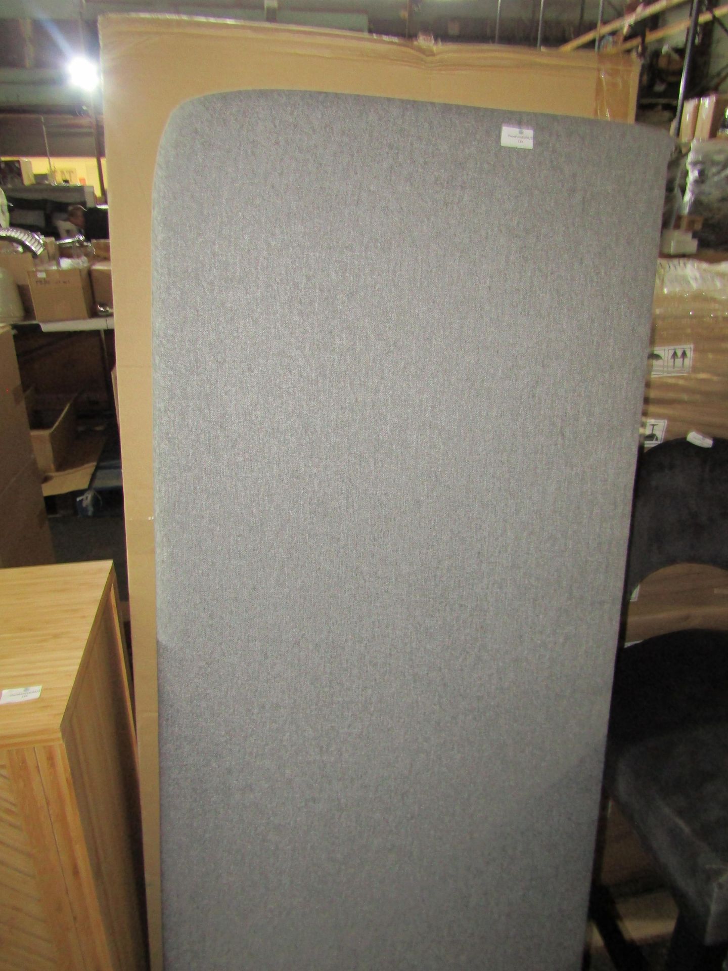 John Lewis Anyday Bonn Upholstered Headboard King Size Saga Grey RRP ??119.00The Bonn headboard is - Image 4 of 5