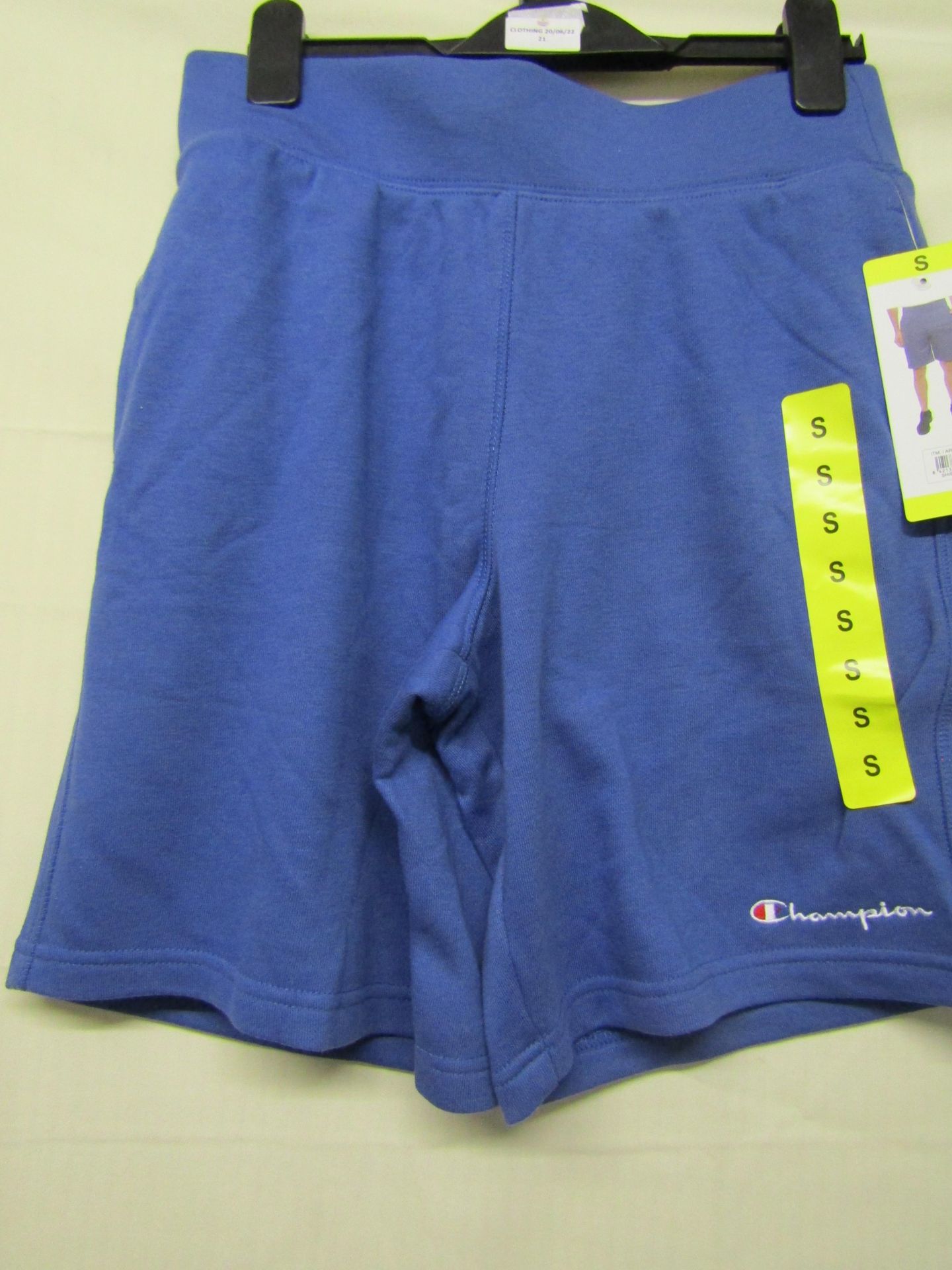 1 X Pair of Champion Shorts Blue Size S New With Tags RRP £34.99