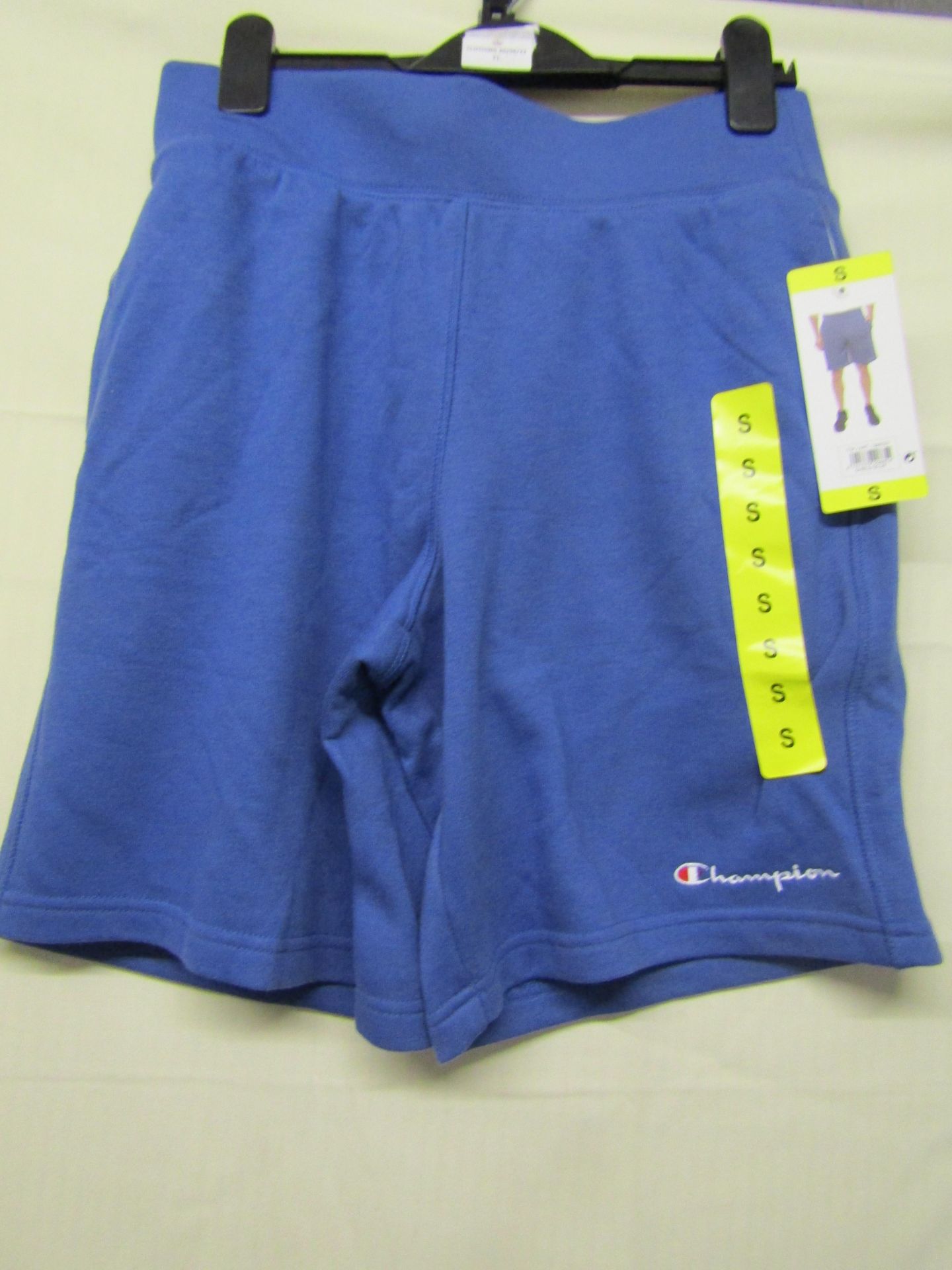 1 X Pair of Champion Shorts Blue Size S New With Tags RRP £34.99