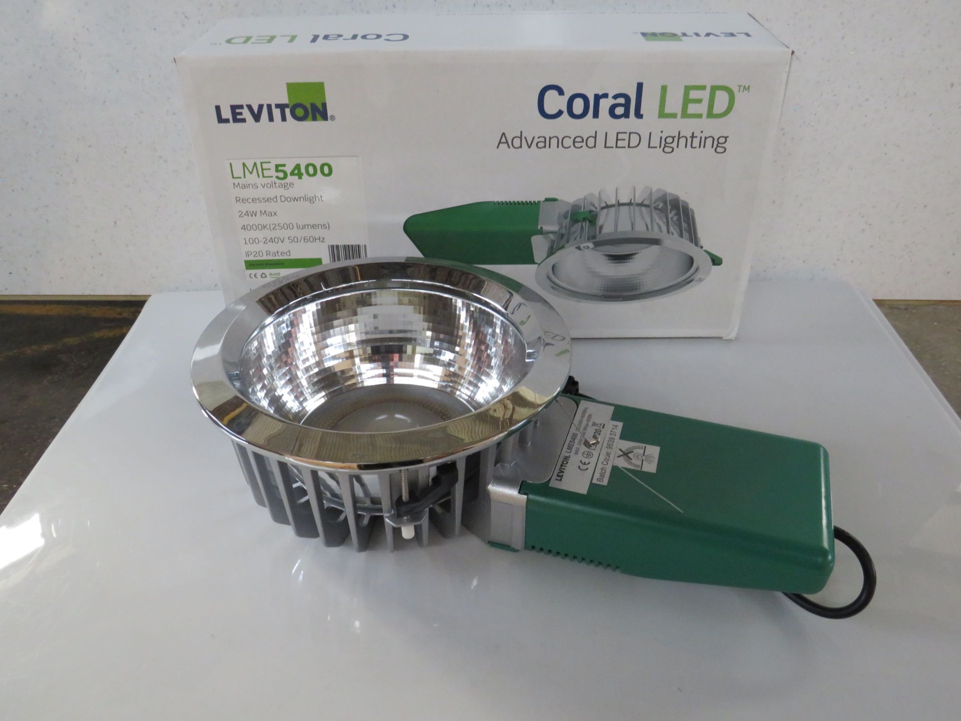 4x Leviton - Coral LED Advanced LED Lighting ( LME5400 ) - Cool White - New & Boxed.