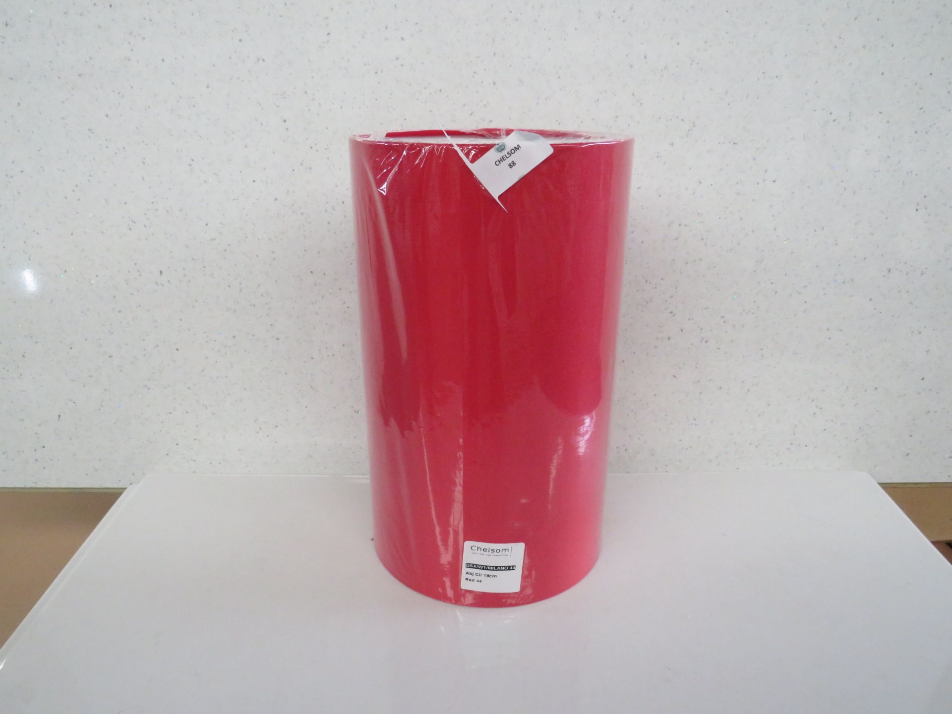 Chelsom - Milano Red 18cm Light Shade - New & Packaged.