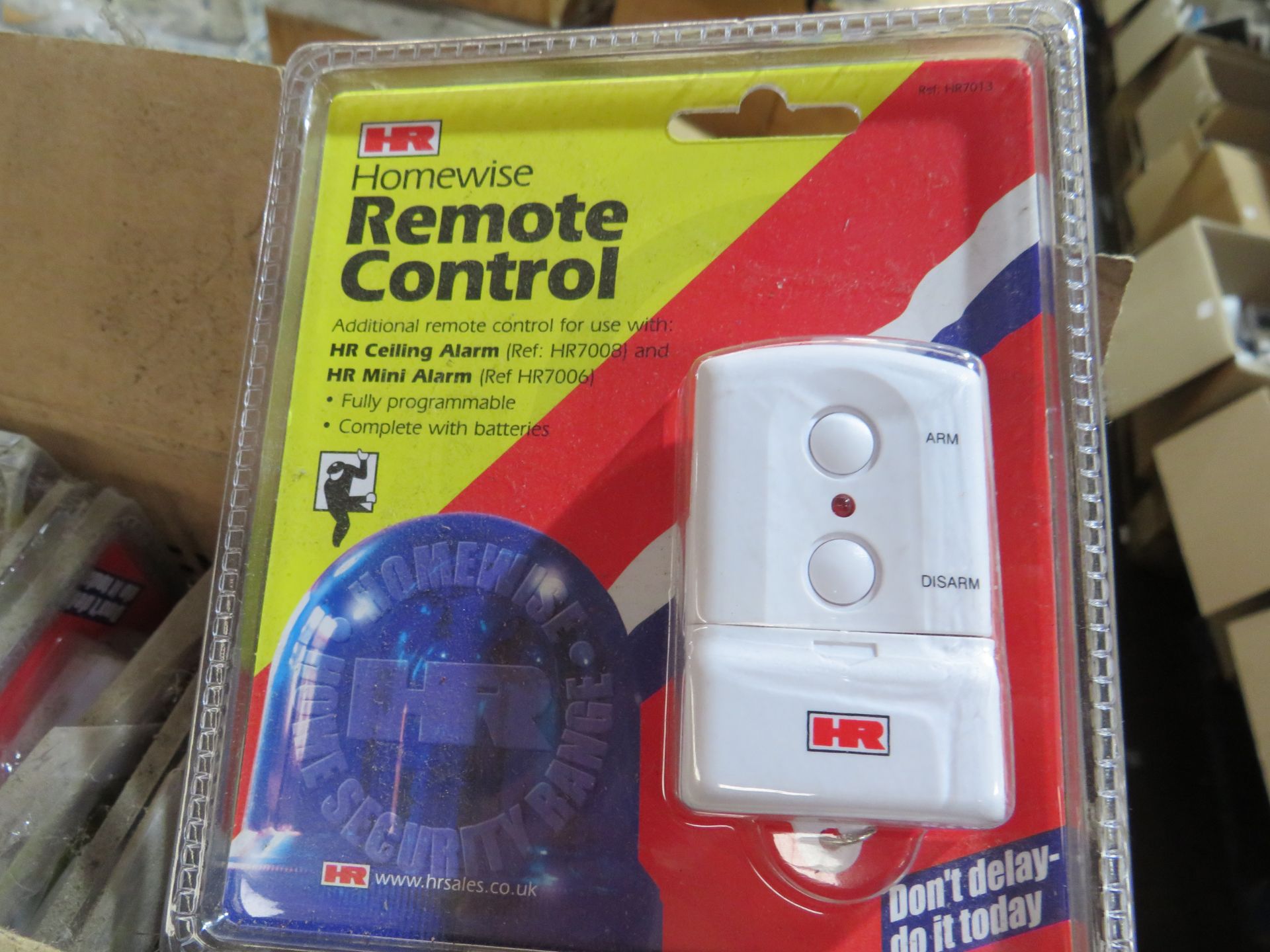 Box of 25x HR Homewise remote control fob, new and boxed