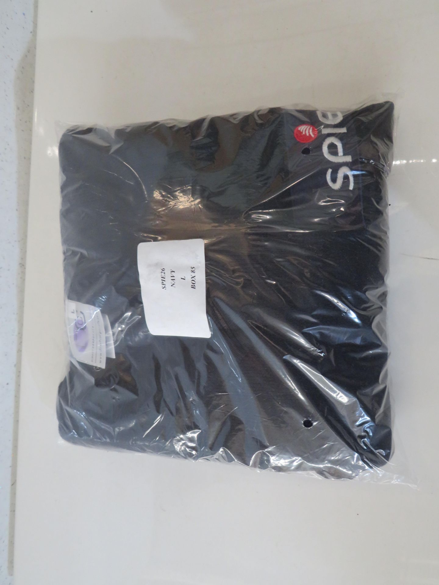 6x SPIE Branded - Navy Cotton Long-Sleeve Jumper - Size Large - New & Packaged.