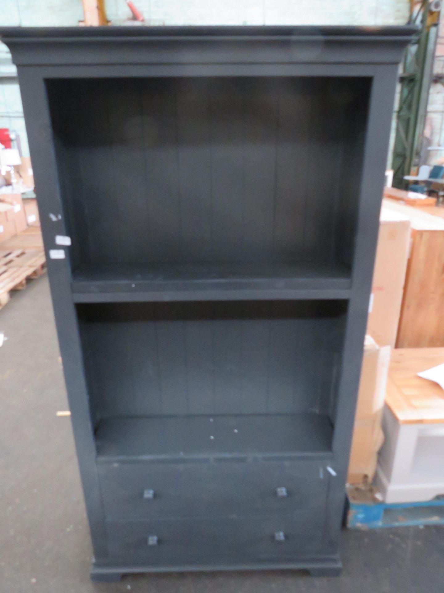 Cotswold Company Chantilly Dusky Black Large Bookcase RRP 599.00 For the alcoves beside your