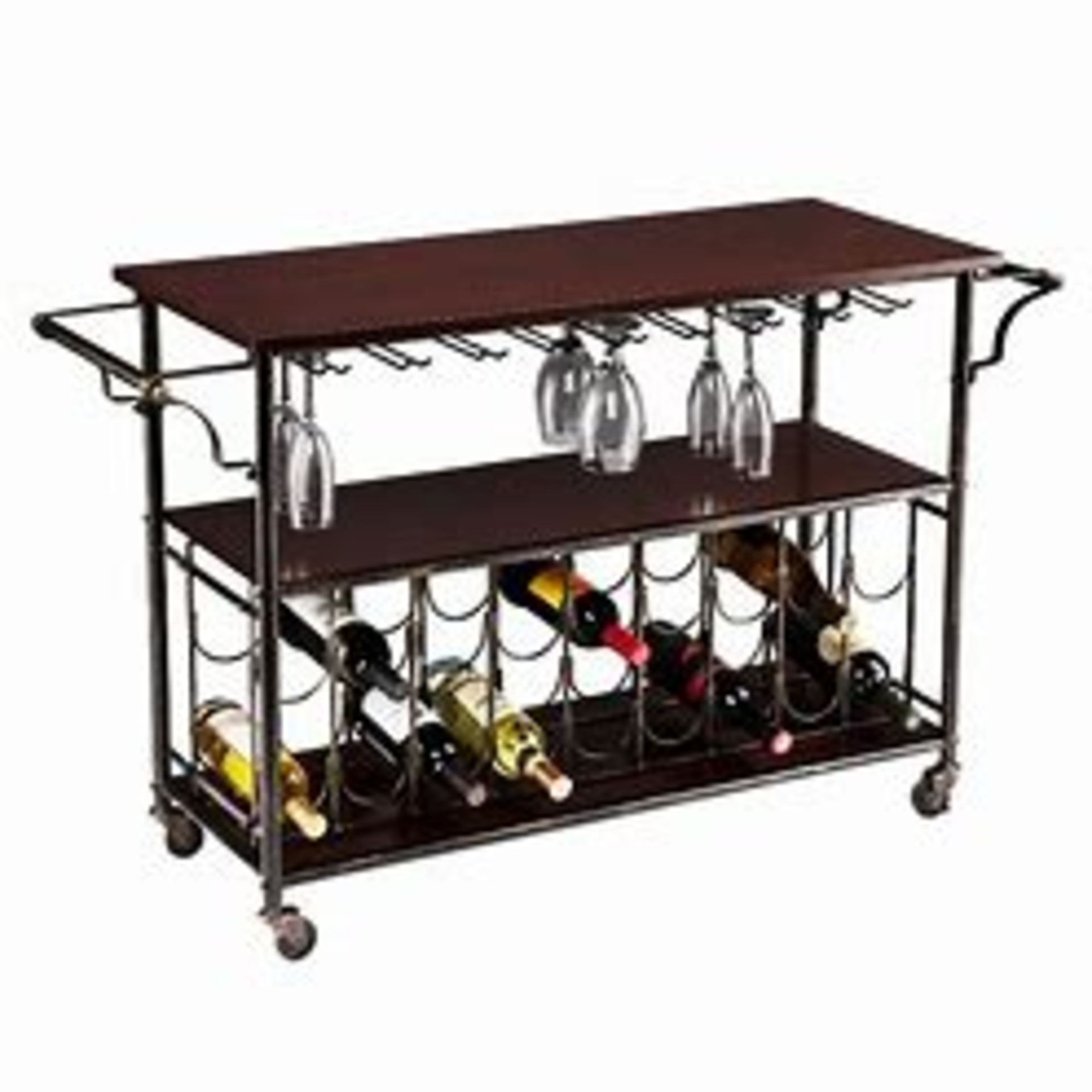 SEI Furniture Rolden Wine/Bar Cart RRP 157.99 No need to worry if the party moves from the kitchen