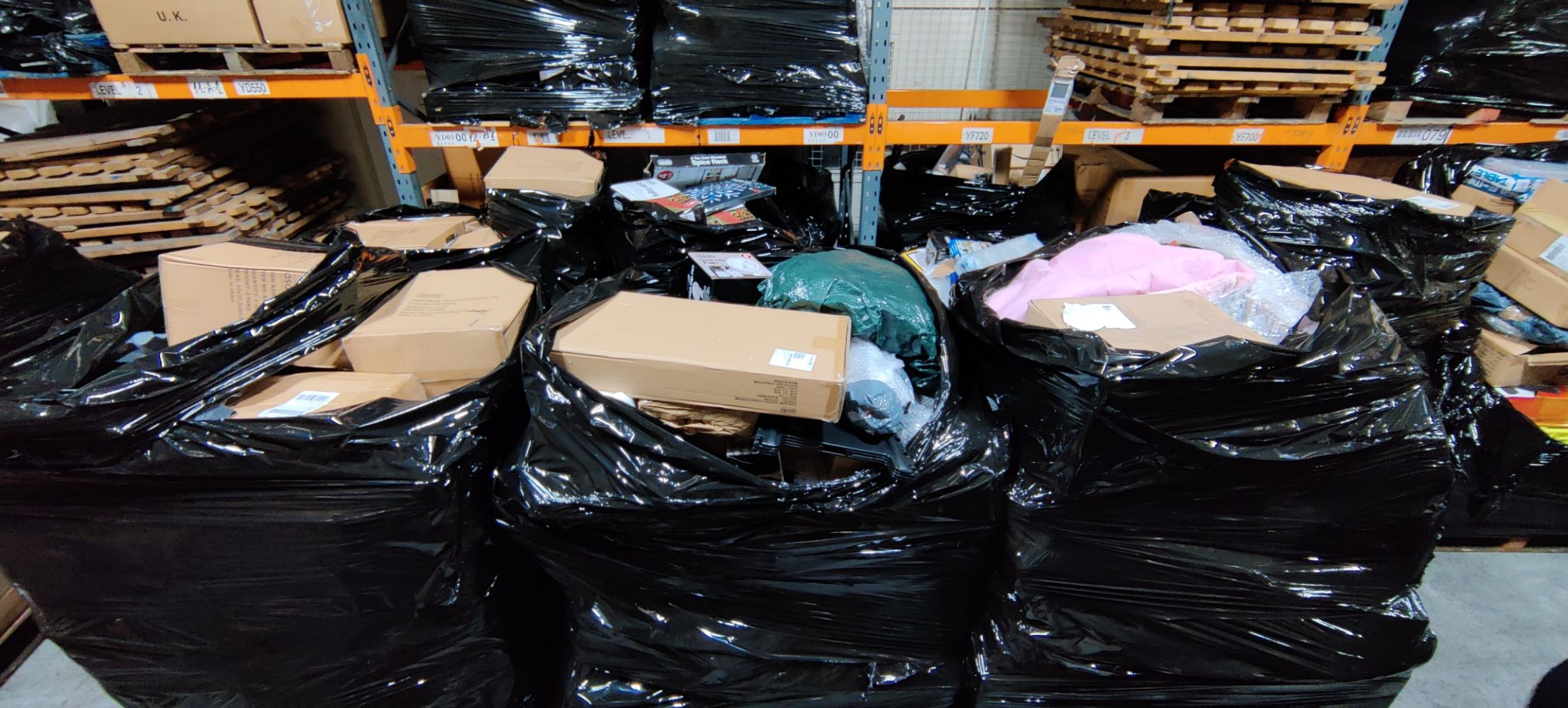 Bulk Lot of Raw ASAB online returns and damaged packaging stock from a large online retailer.