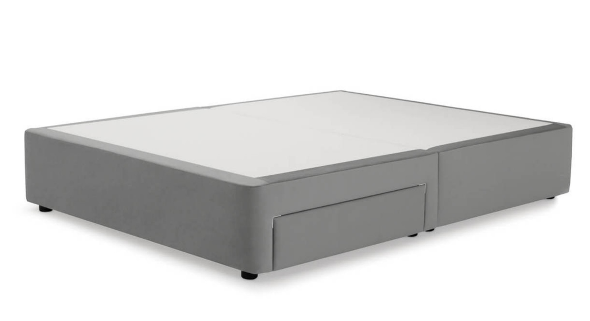 Brook and Wilde The Signature Divan Orla Grey Double RRP 2099.00 The items in this lot are thought