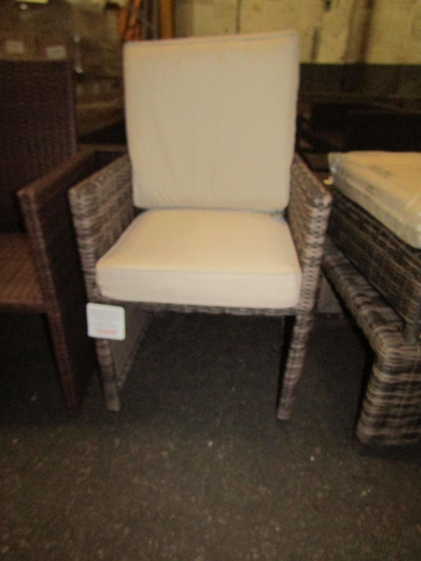 Rattan Direct Barcelona Cube Chair in Chocolate??RRP 200The items in this lot are thought to be in