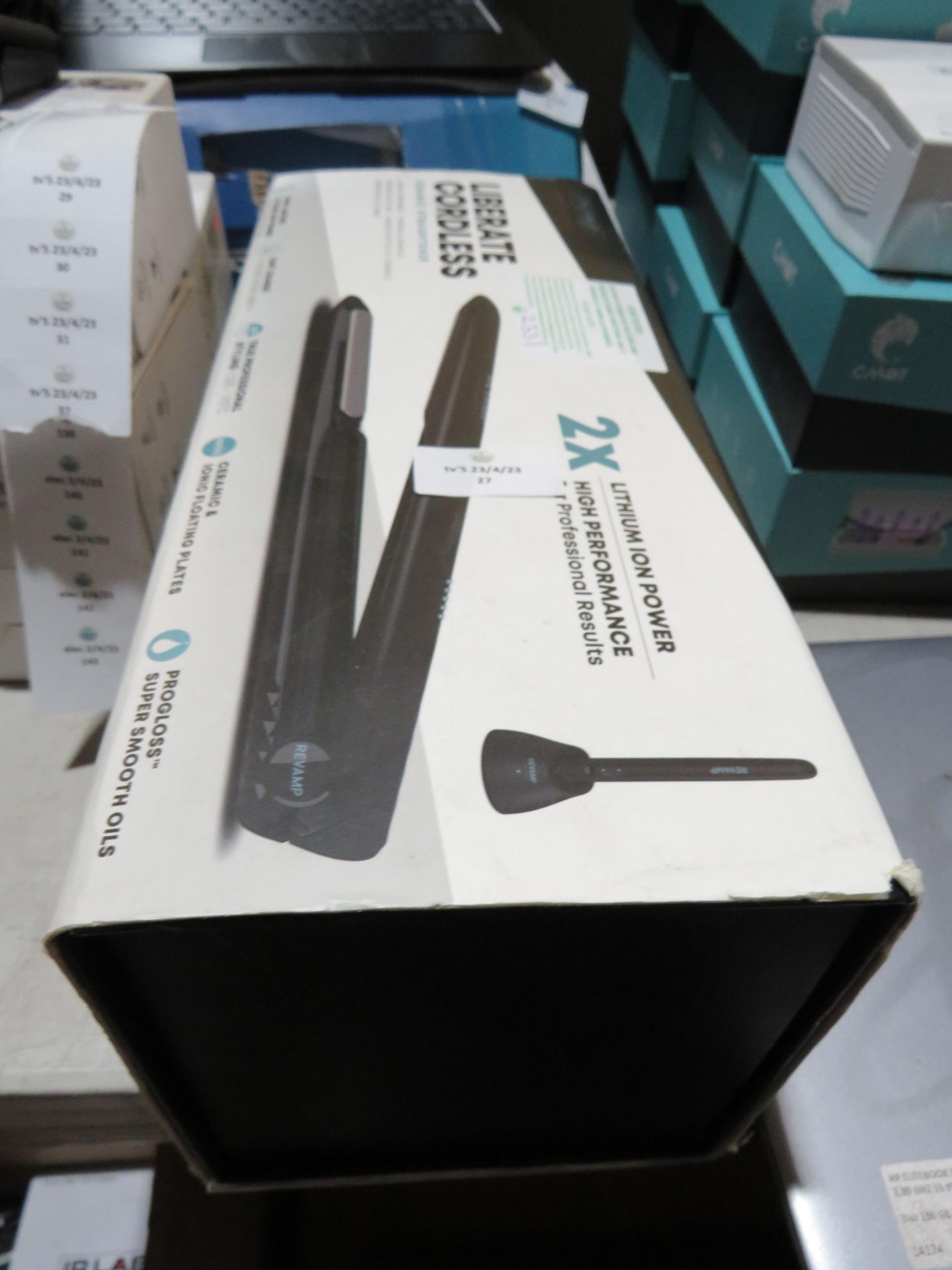 Revamp Liberate cordless hair straighners, tested working for heat.
