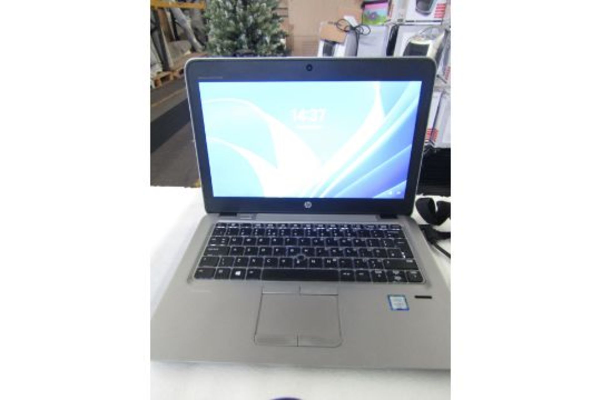 HP Elitebook 820 G3 core i5-6200U processor, 256gb disc and 8Gb ram, powers on and goes through to