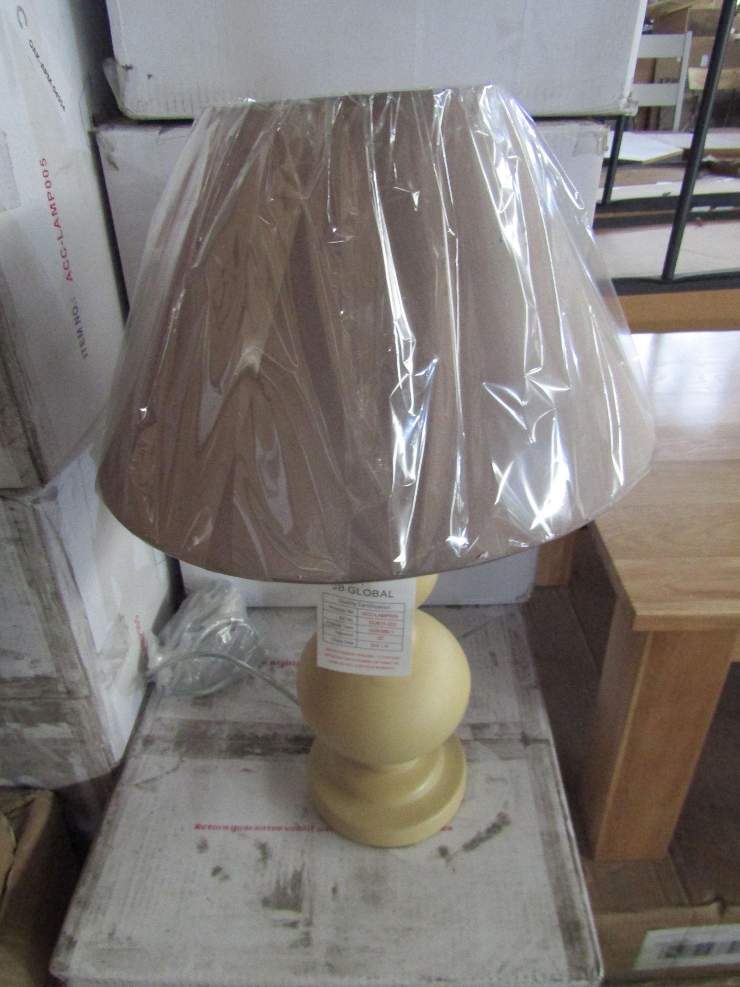 Oak Furnitureland Table Lamp 5 RRP 149.00 Making the most of light, This lamp features sphere-