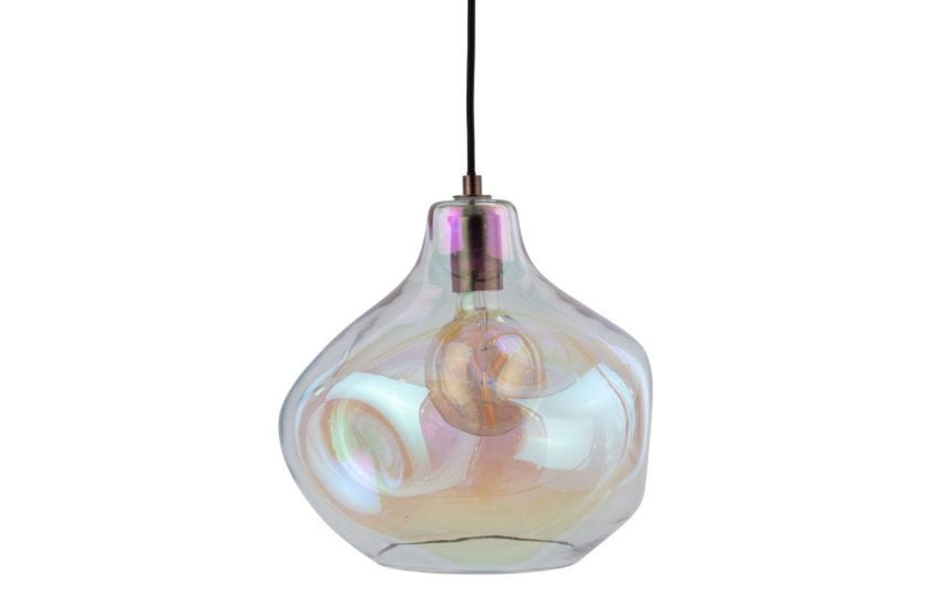 Heals Bolha Pendant Petrol RRP 299.00 Expert craftsmanship is combined with cutting-edge design to