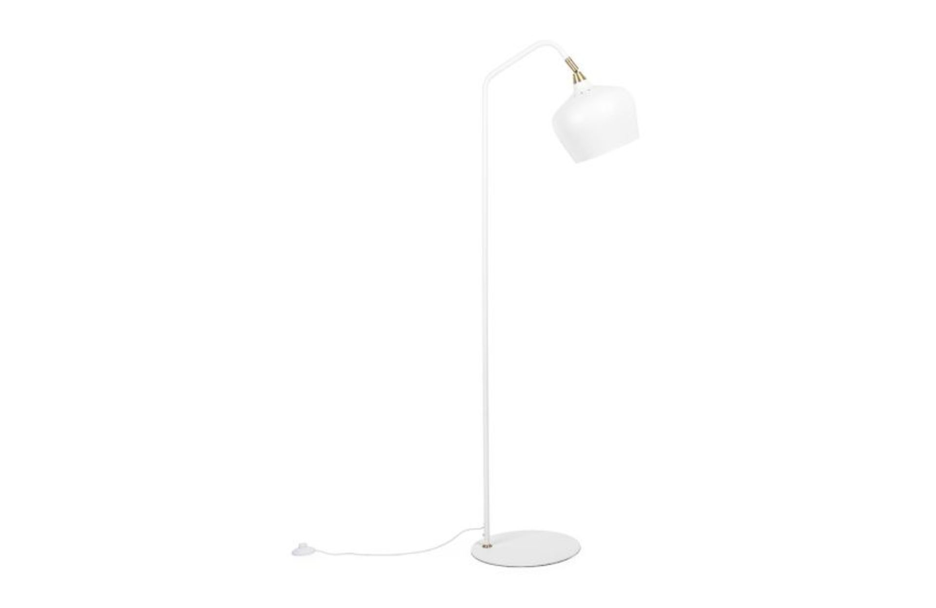 Heals Cohen Floor Lamp in White RRP 289.00 The Cohen floor lamp is the ideal reading light for any