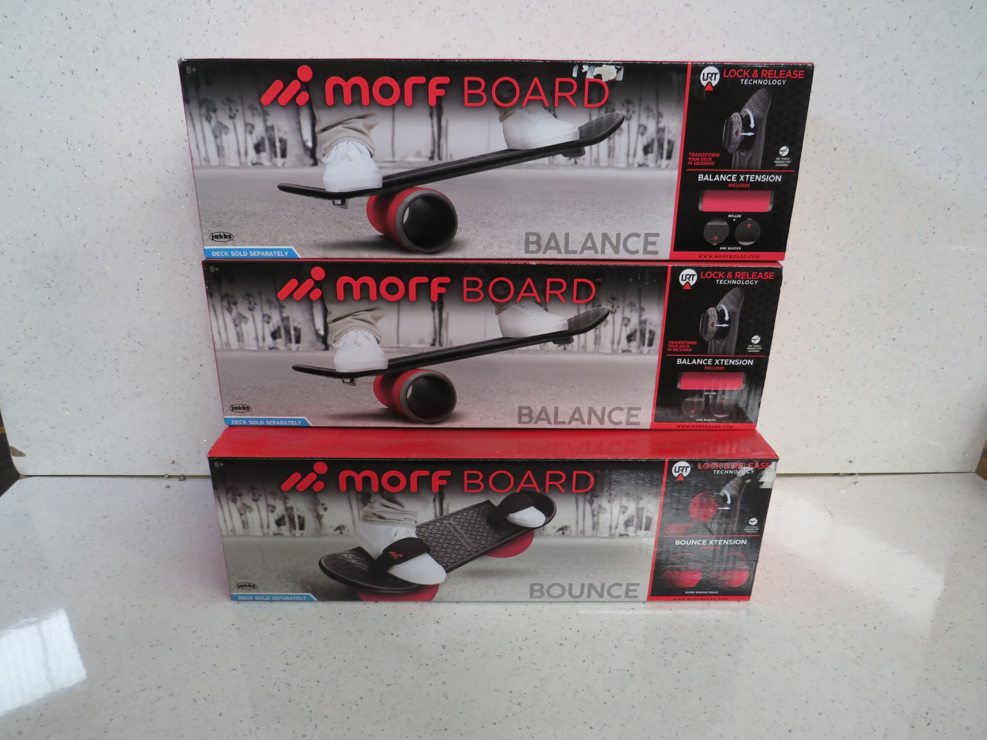 Morf Board - Bounce Xtensions ( Board Sold Seperately ) - Ex-Display & Boxed. 2x Morf Board -