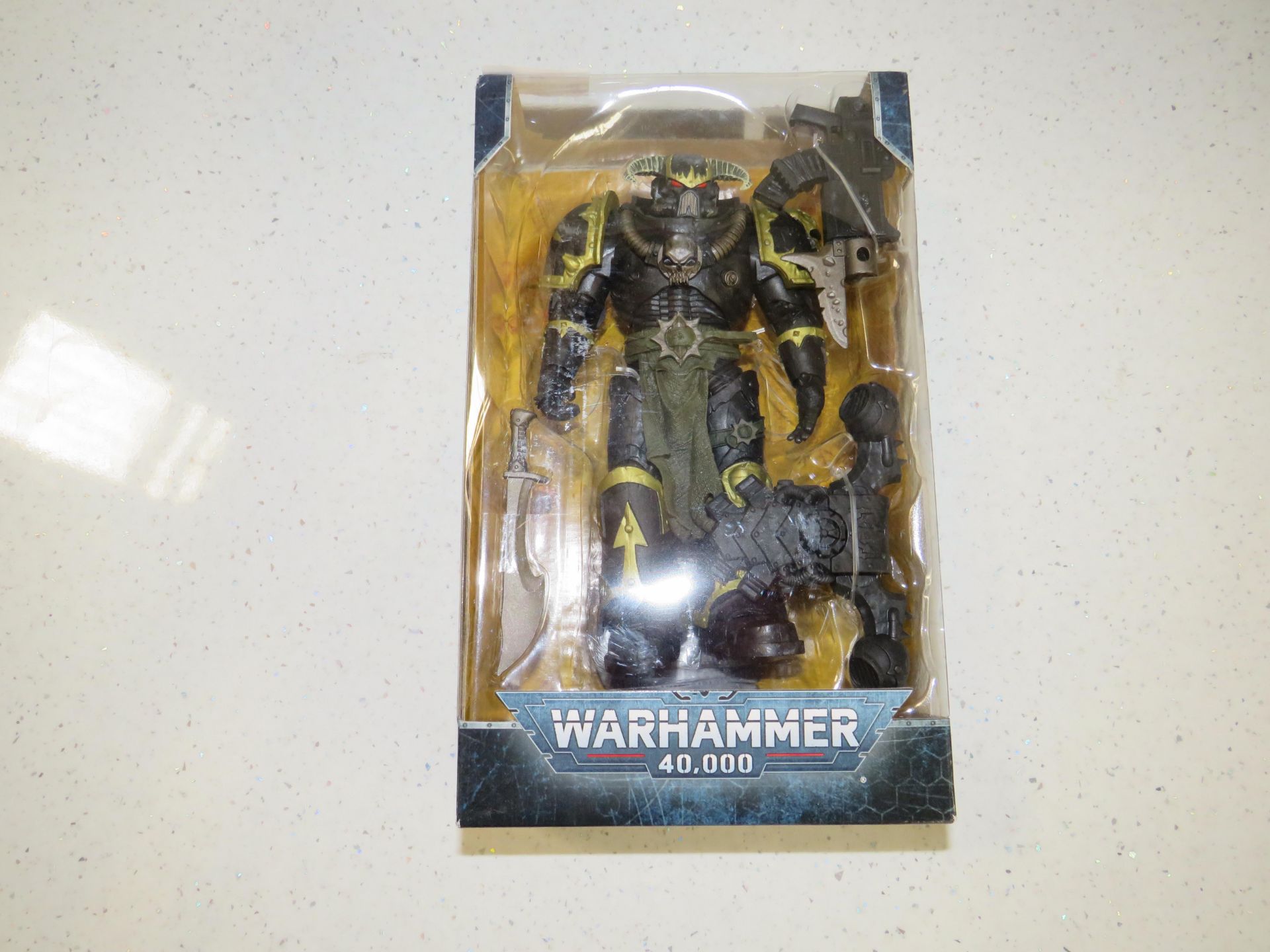 Warhammer 40,000 - Chaos Space Marine Ornament Toy - Good Condition & Packaged.