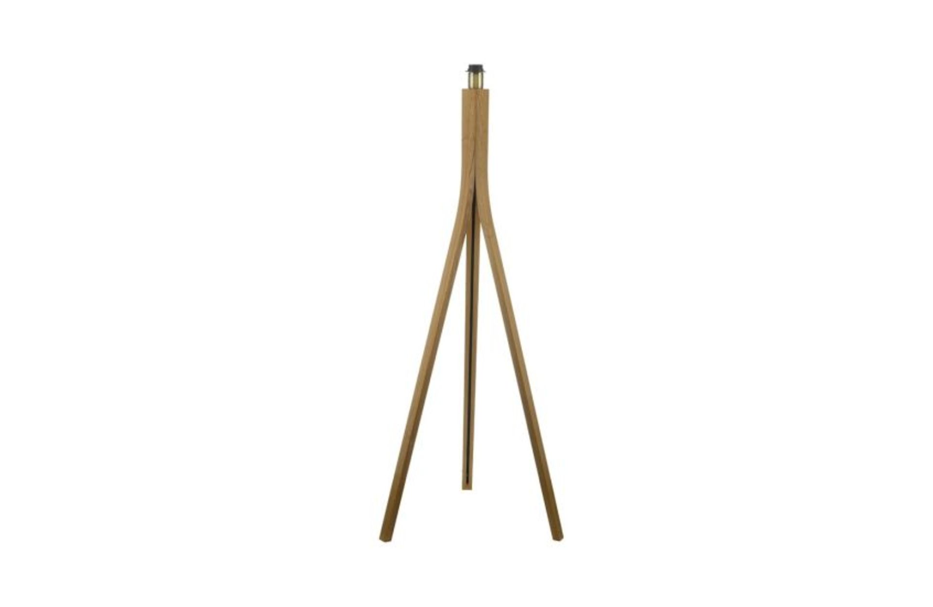 Heals Baxter Wooden Floor Lamp Base Dark Wood RRP 279.00 Handmade exclusively for Healâ€™s, our